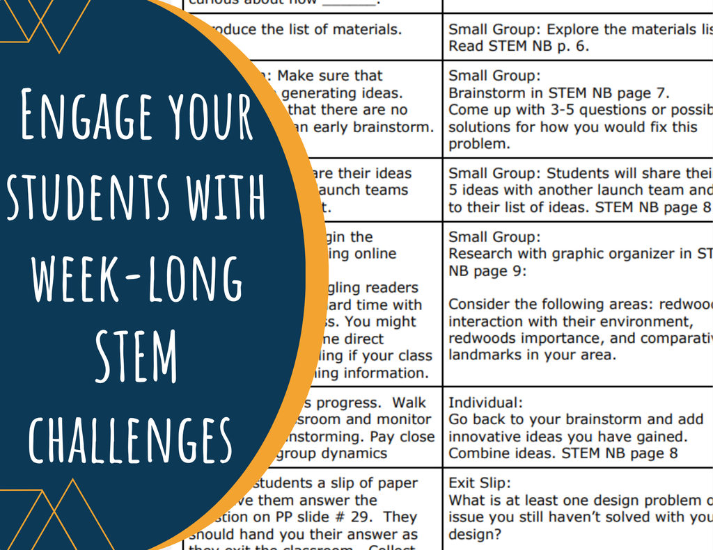 STEM Challenge - Project Big, Bigger, Biggest - Design Scale Models of Redwoods