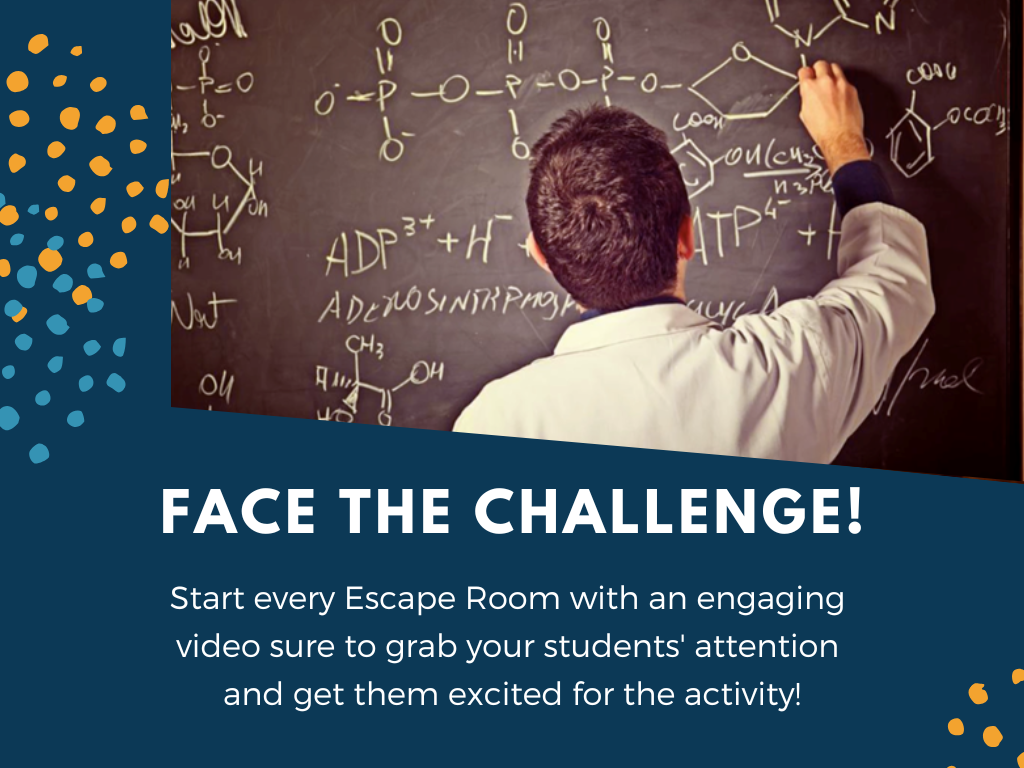 Counting Atoms, Balancing Equations Escape Room - 6th 7th 8th Grade Science Review Activity
