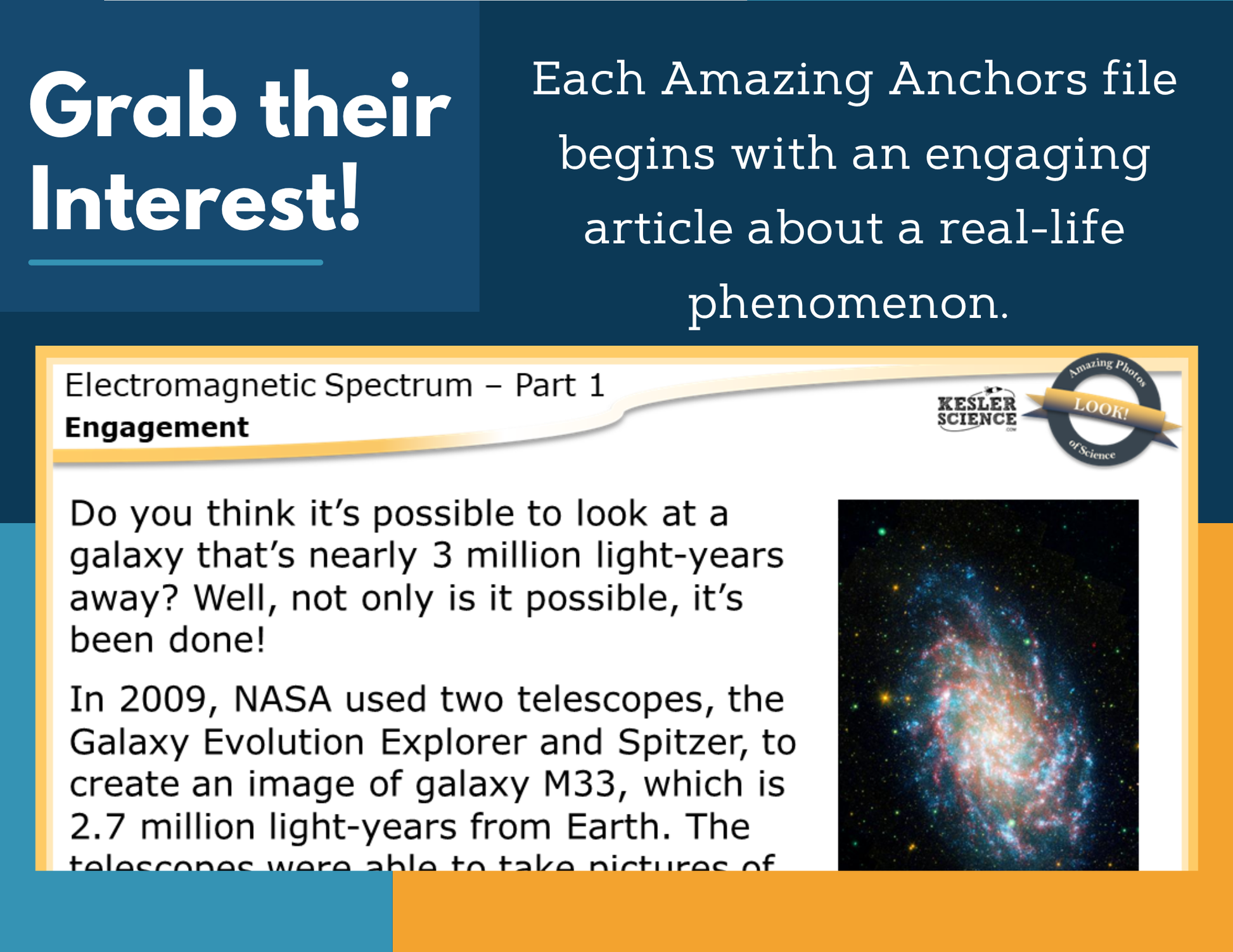 Amazing Anchors Electromagnetic Spectrum - MS 6-8