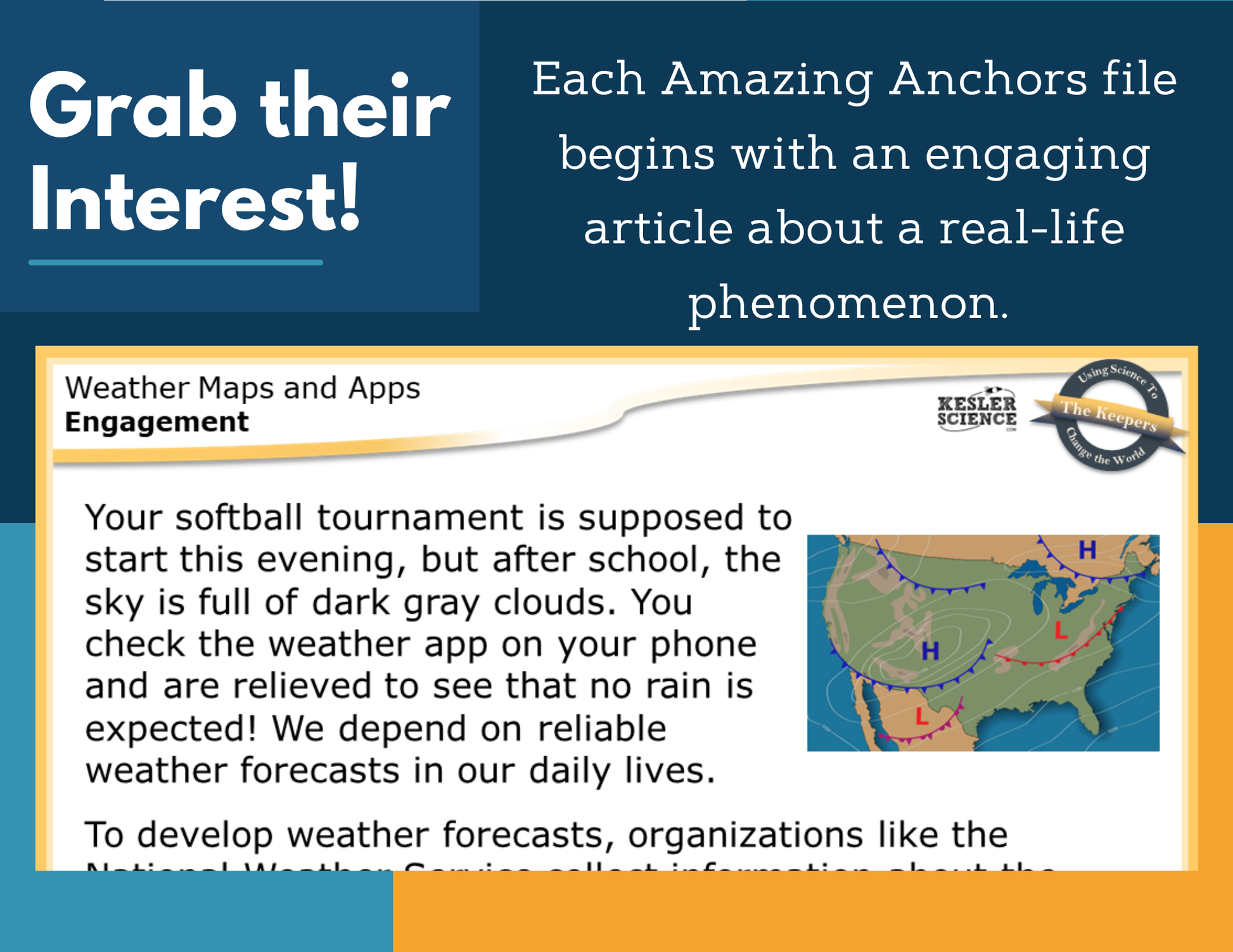 Amazing Anchors Weather Maps & Air Pressure MS 6-8