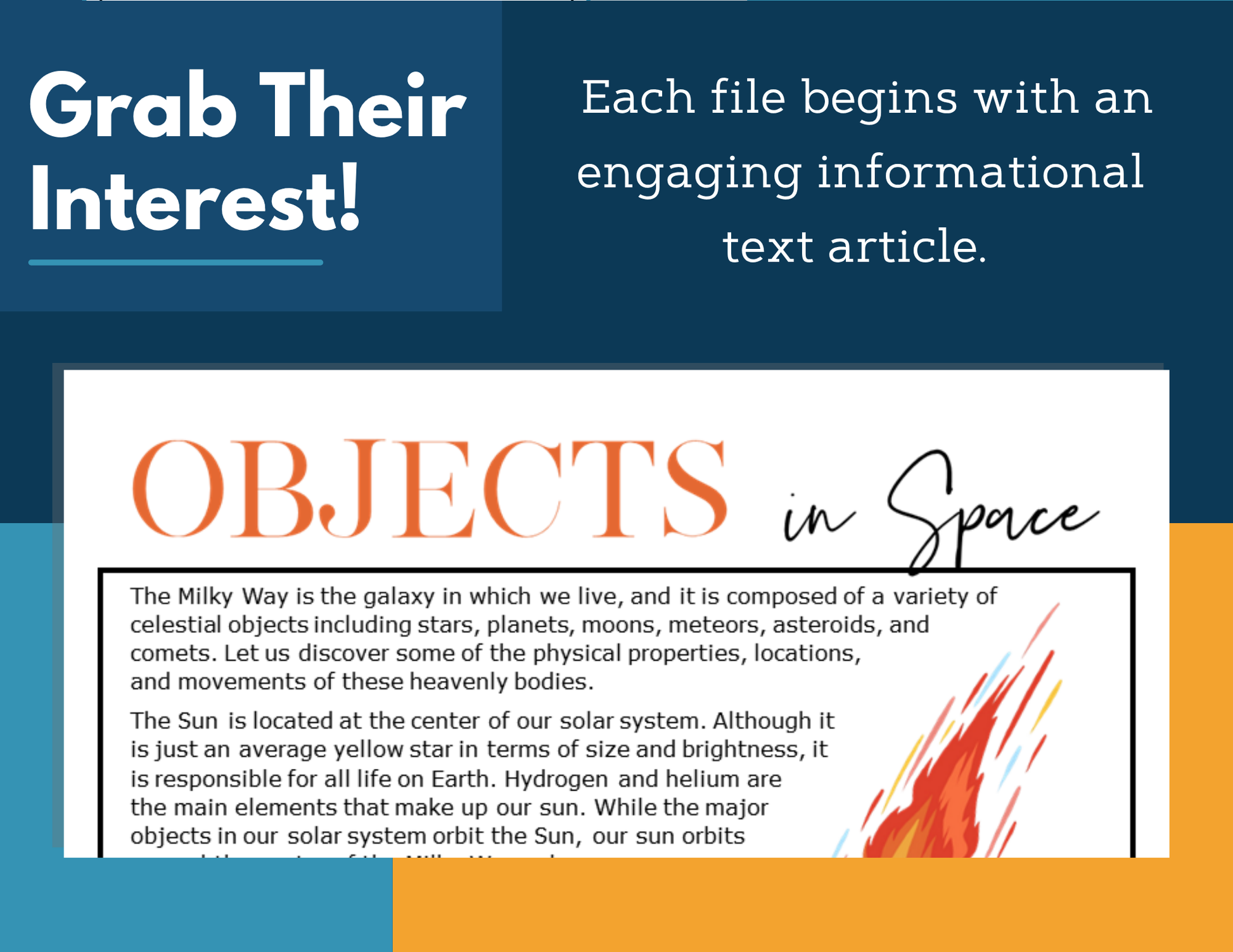 MS 6th 7th 8th Science Reading Comprehension Passages - VOL. 2 - Manned Space Exploration