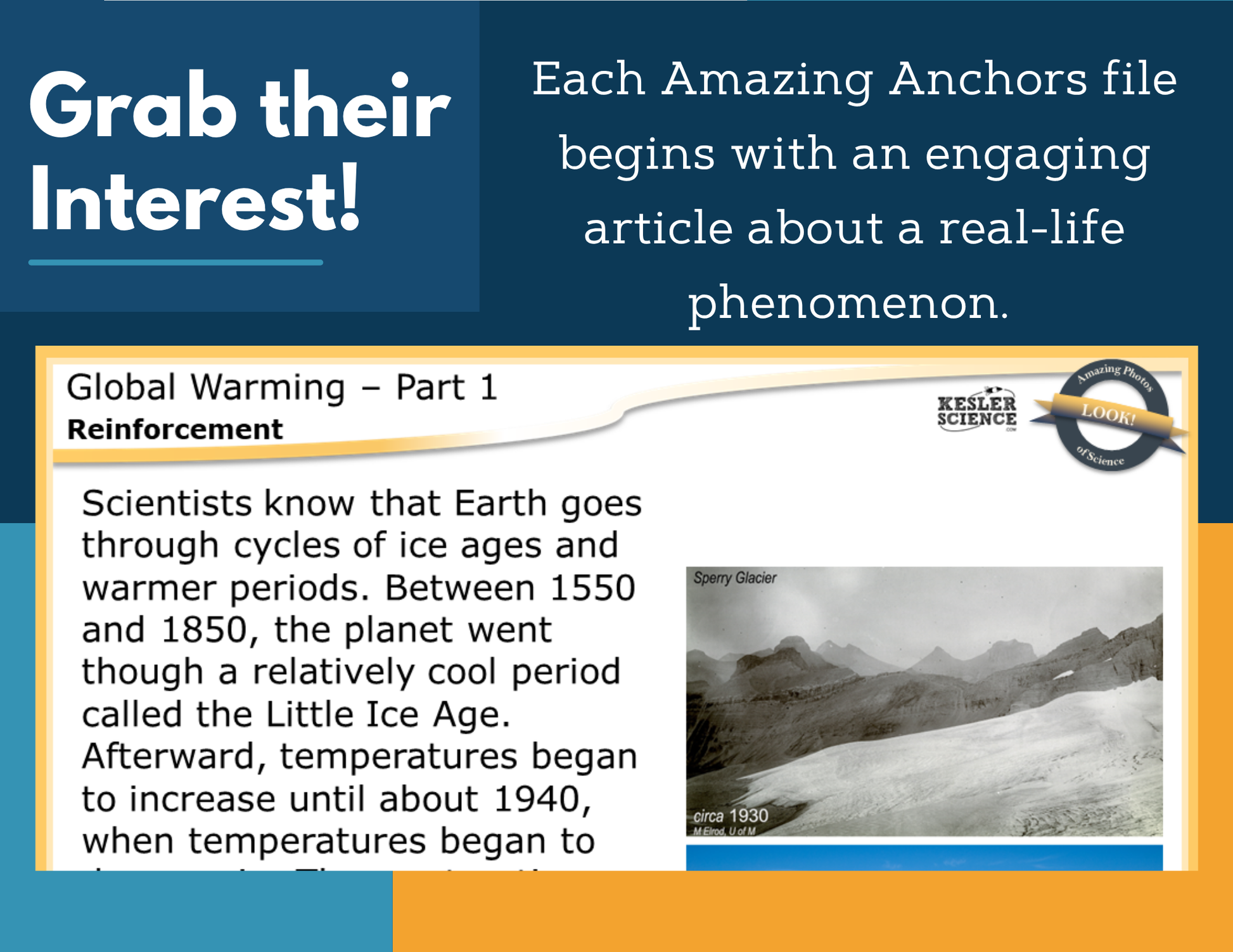 Amazing Anchors Changing Global Temperatures (Global Warming) - NGSS MS ESS3-5