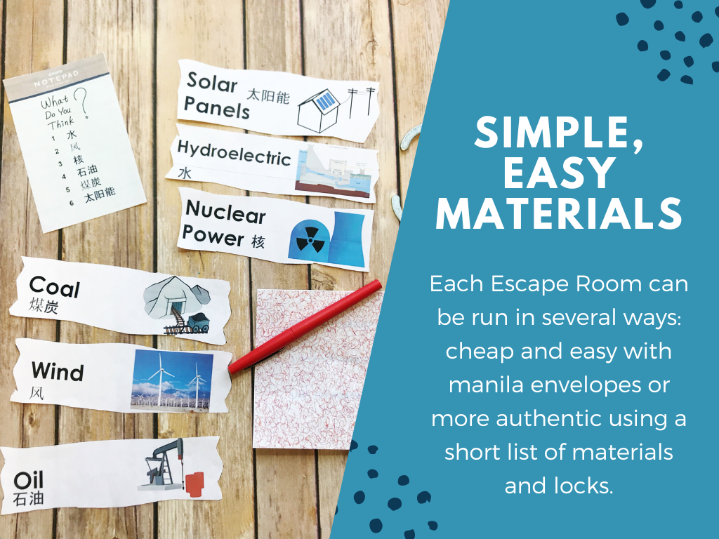 Renewable and Nonrenewable Energy Escape Room - 6th 7th 8th Grade Science Activity