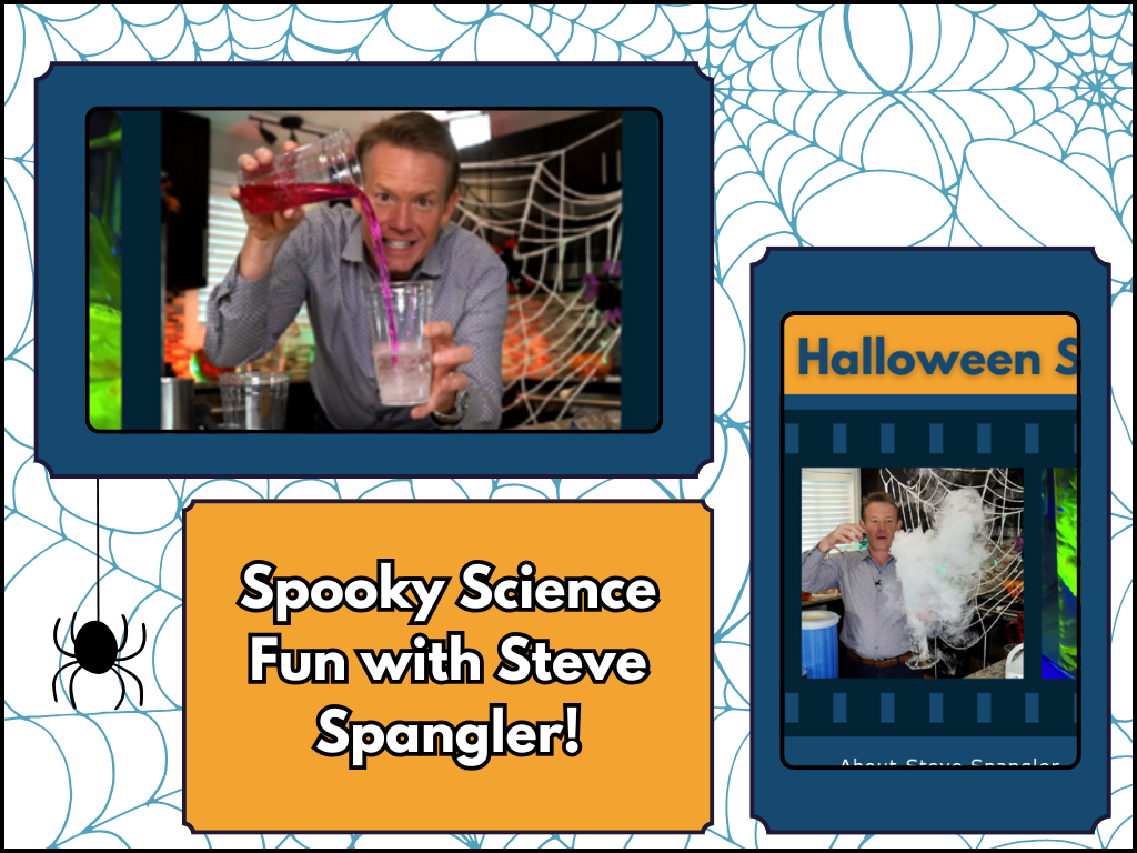 Spangler Halloween Science Party Assembly Video