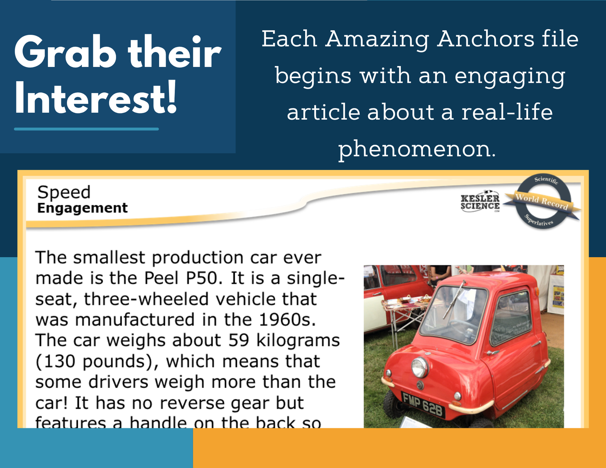 Amazing Anchors Average Speed - MS 6-8