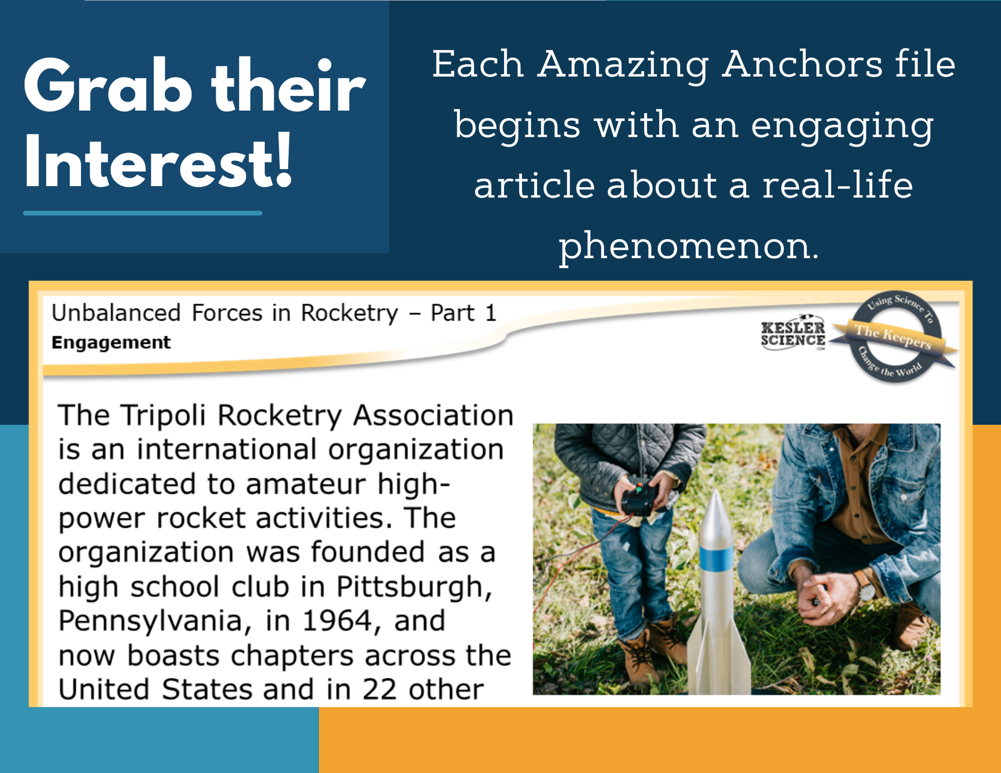 Amazing Anchors Net Force (Unbalanced Forces in Rocketry) - MS 6-8