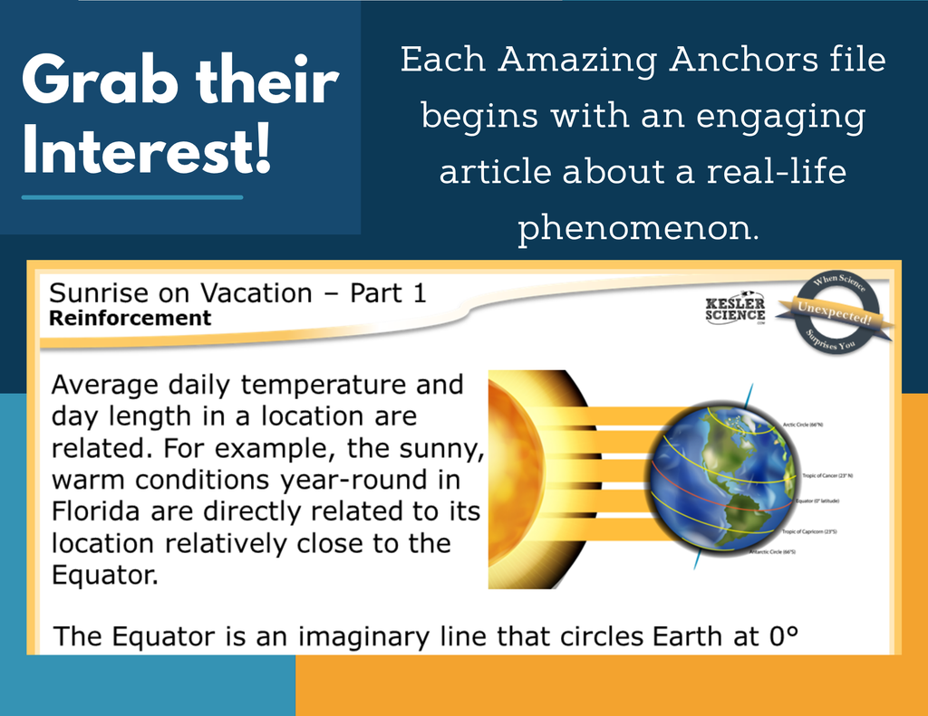 Amazing Anchors Day, Night, Seasons (Sunrise on Vacation) - MS 6-8