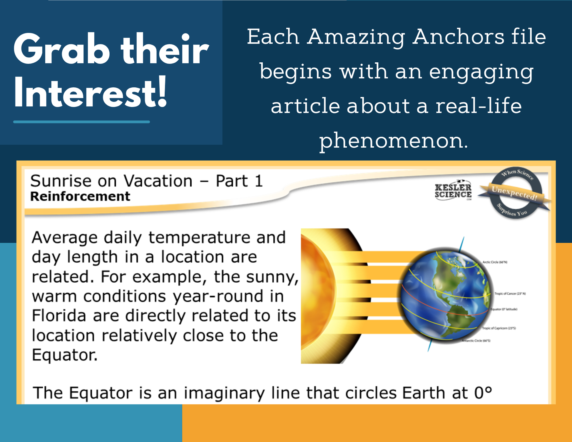 Amazing Anchors Day, Night, Seasons (Sunrise on Vacation) - MS 6-8