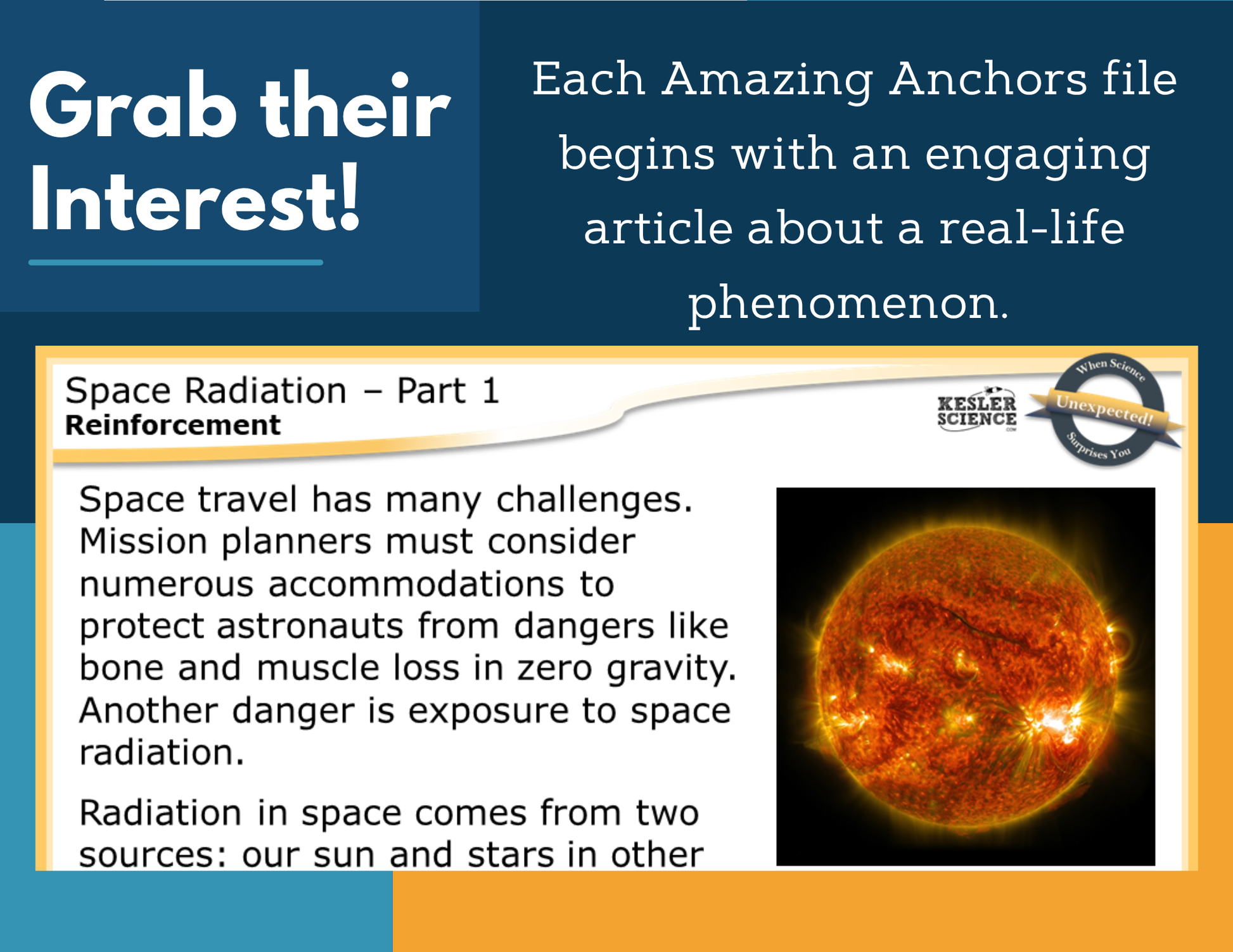 Amazing Anchors Space Exploration (Radiation), MS