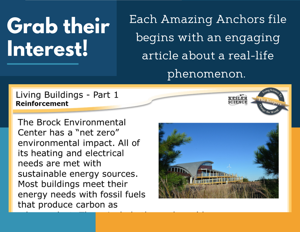 Amazing Anchors Energy Resources (Living Buildings) - MS 6-8