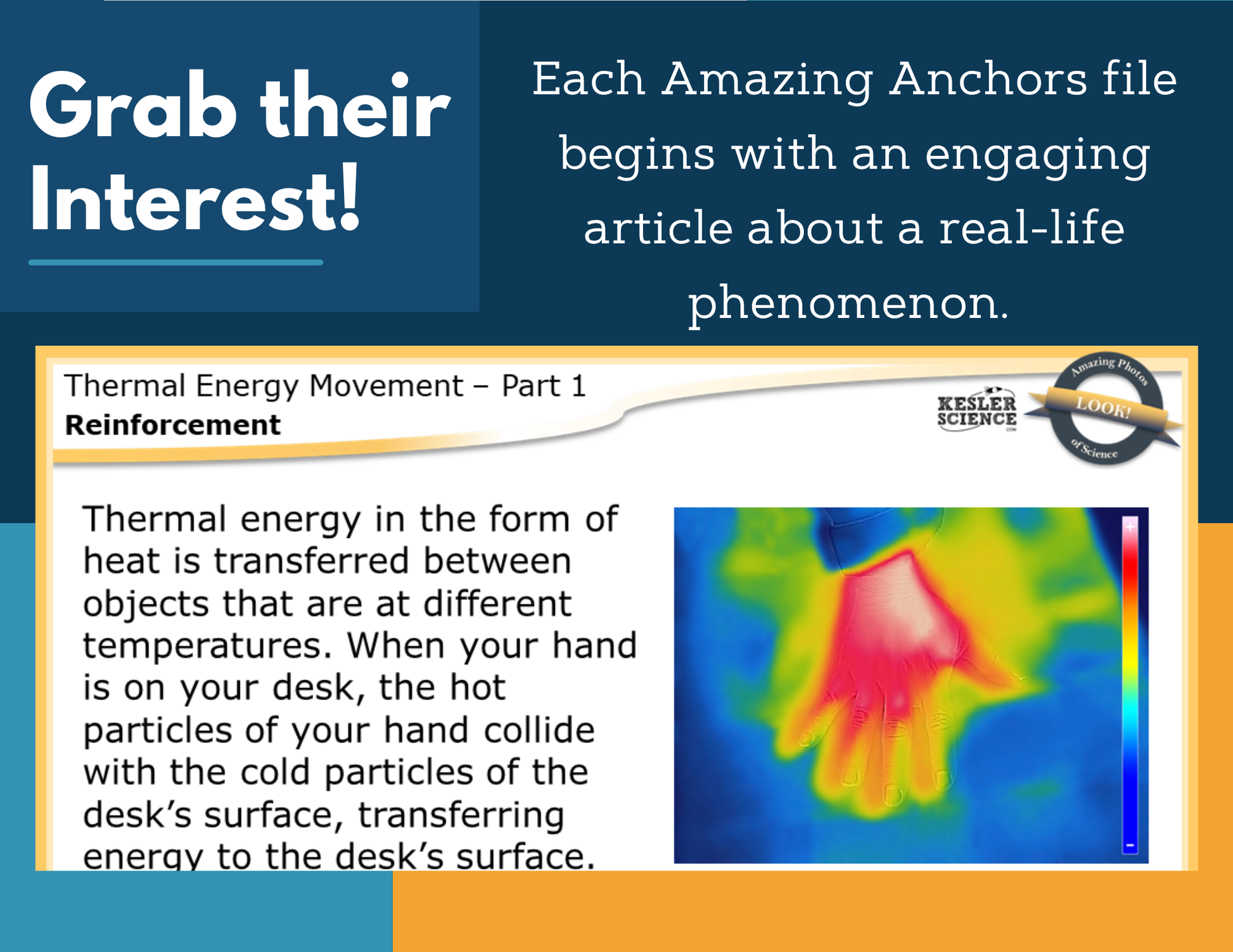 Amazing Anchors Changes in Thermal Energy (Energy Movement) - NGSS MS PS1-4, MS 6-8
