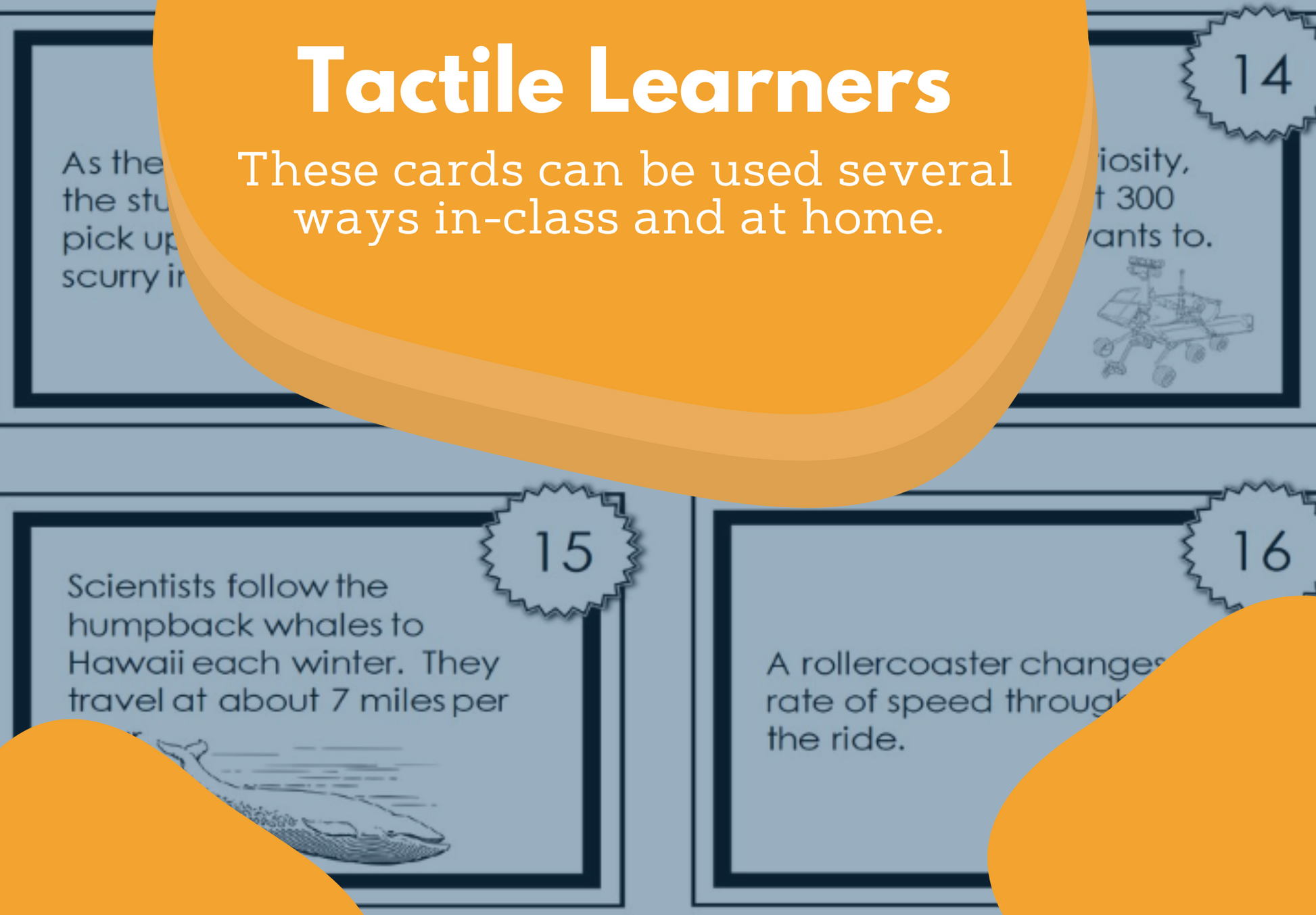 Speed, Velocity, and Acceleration Task Cards