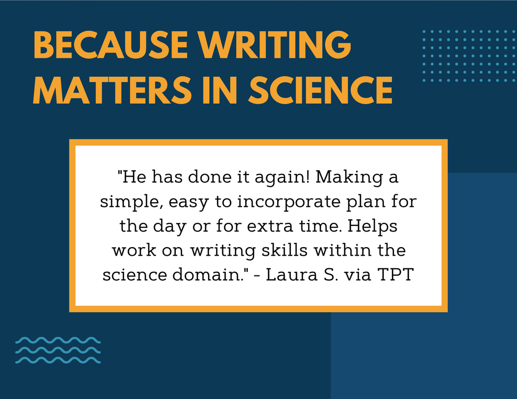 Writing Prompts - Earth & Space Science Bundle - MS 6-8