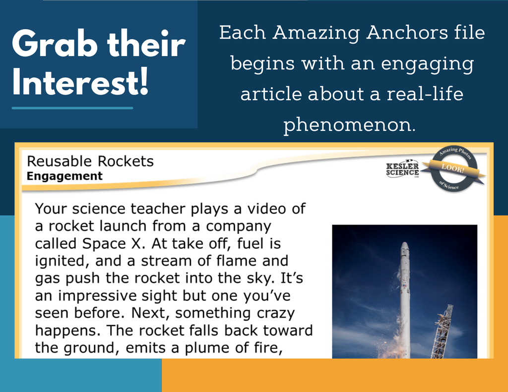 Amazing Anchors: Force & Motion Bundle - MS 6-8