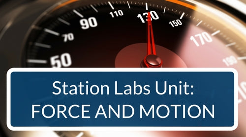 Force and Motion Station Labs Bundle