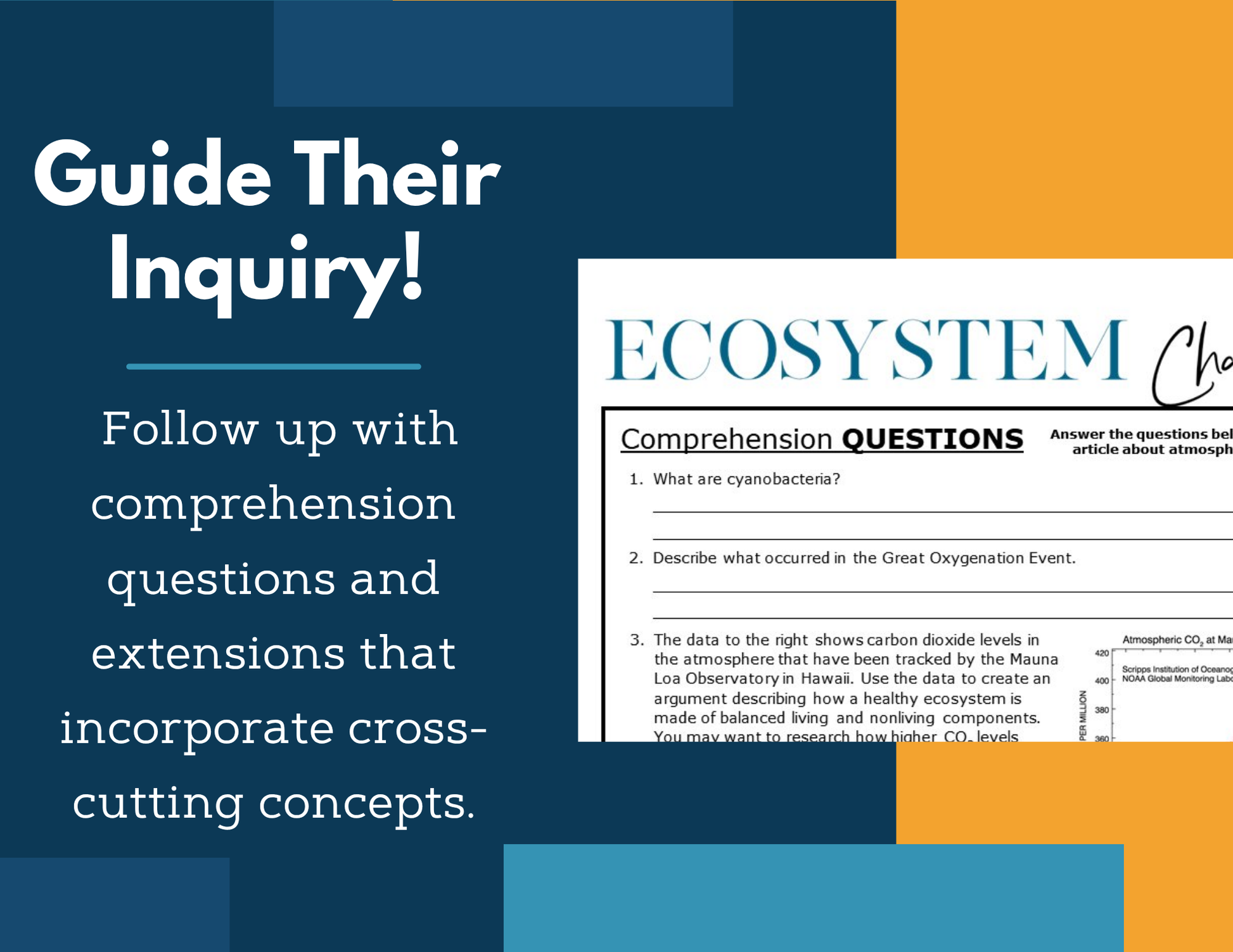 MS 6th 7th 8th Science Reading Comprehension Passages - VOL. 3 - Ecosystem Changes
