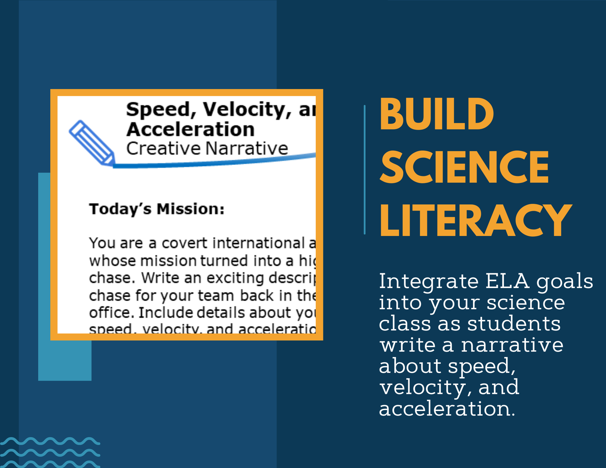 Writing Prompts - Speed, Velocity, & Acceleration - MS 6-8