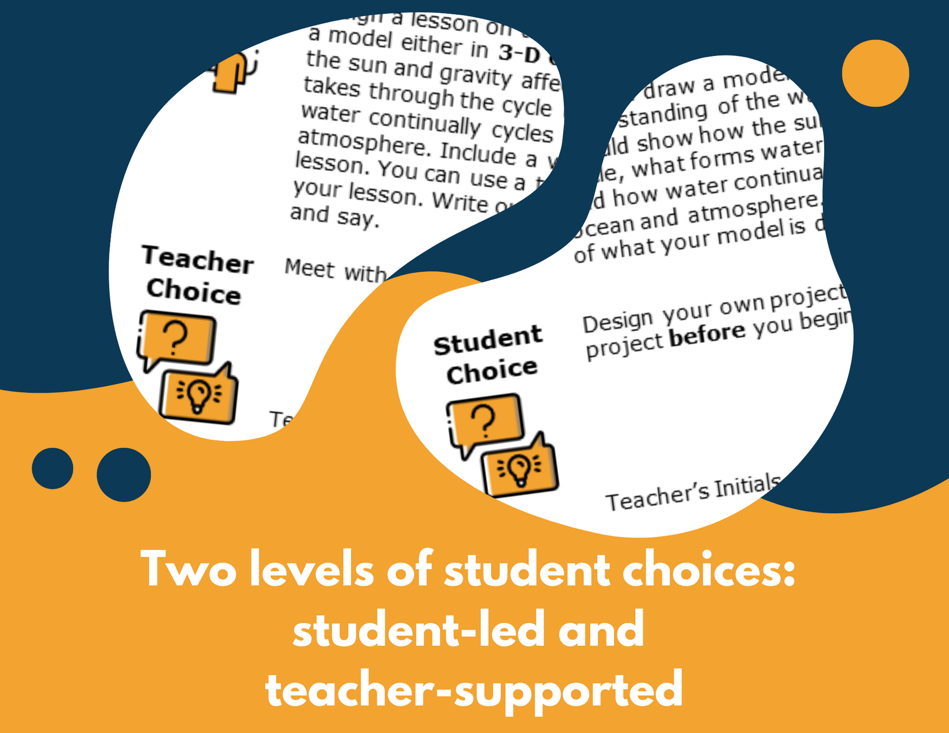 Energy From the Sun - Student Choice Projects, New TEKS 8.10A