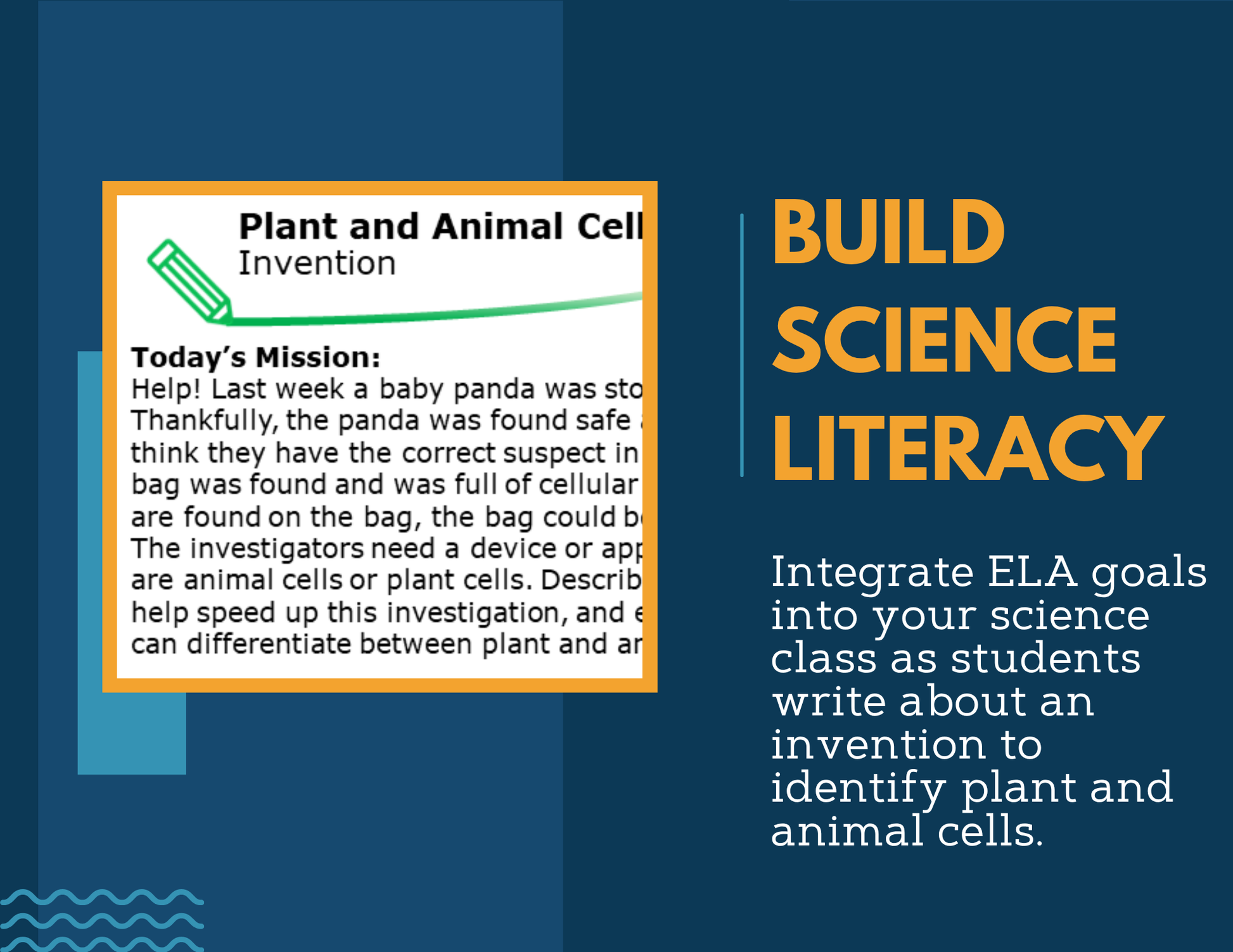 Writing Prompts - Plant & Animal Cells - MS 6-8