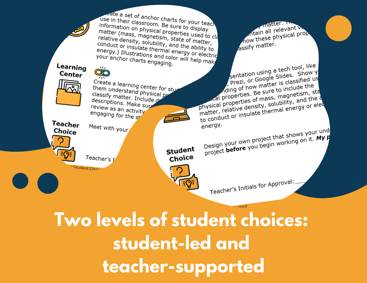 Classifying Matter - Student Choice Projects - Grades 4-6 – Kesler ...