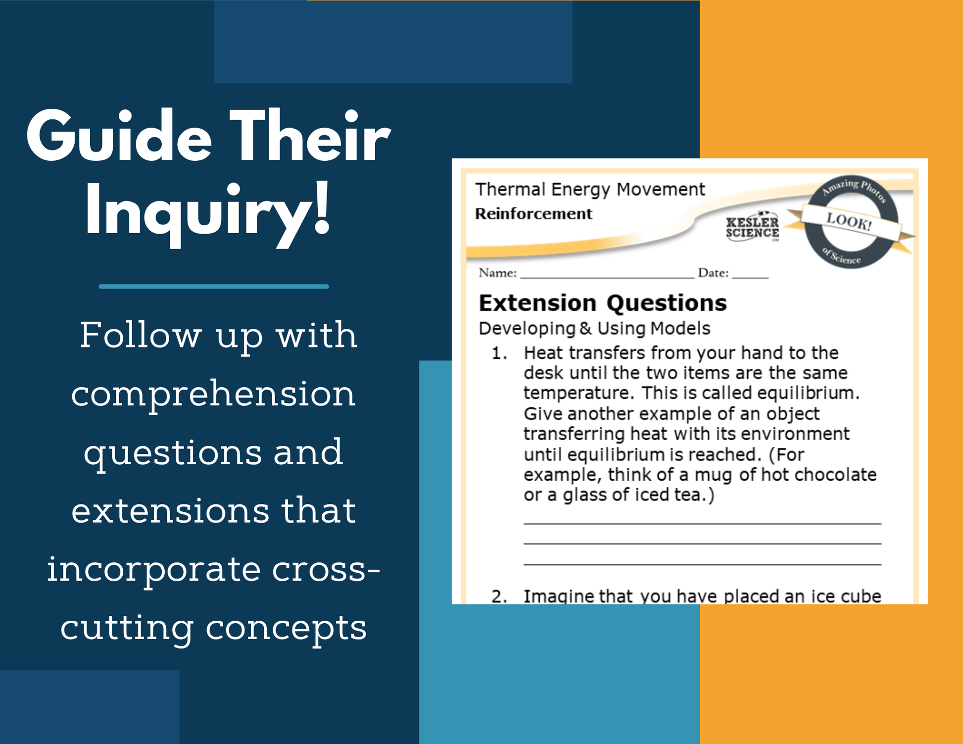 Amazing Anchors Changes in Thermal Energy (Energy Movement) - NGSS MS PS1-4, MS 6-8
