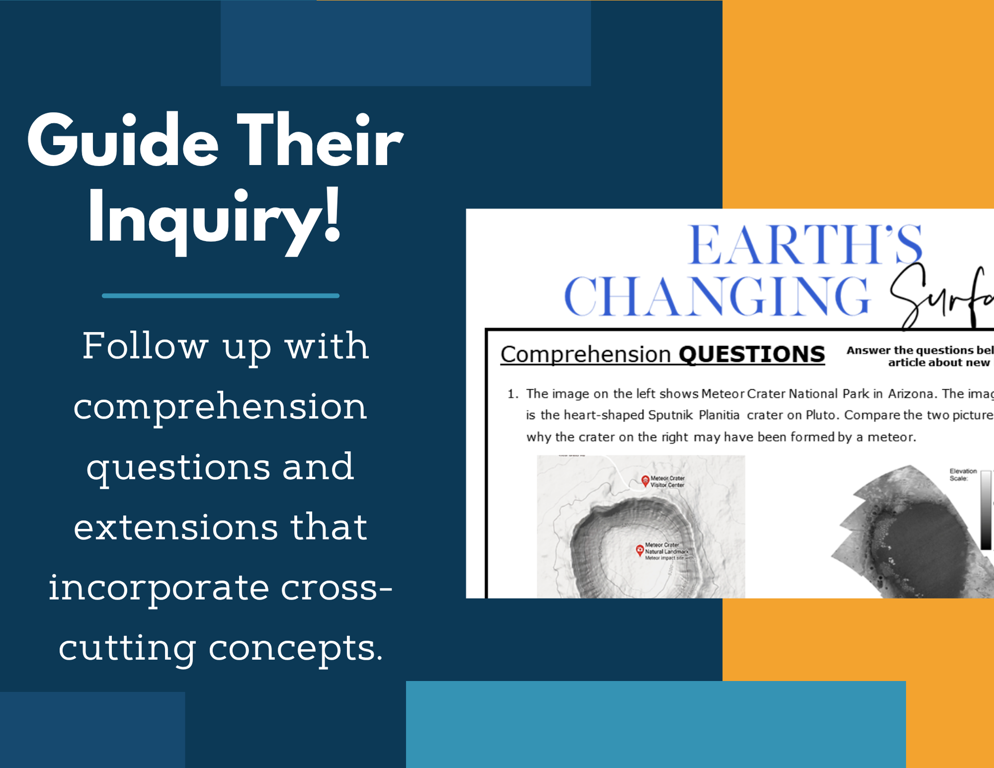 MS 6th 7th 8th Science Reading Comprehension Passages - VOL. 2 - Earth's Changing Surface