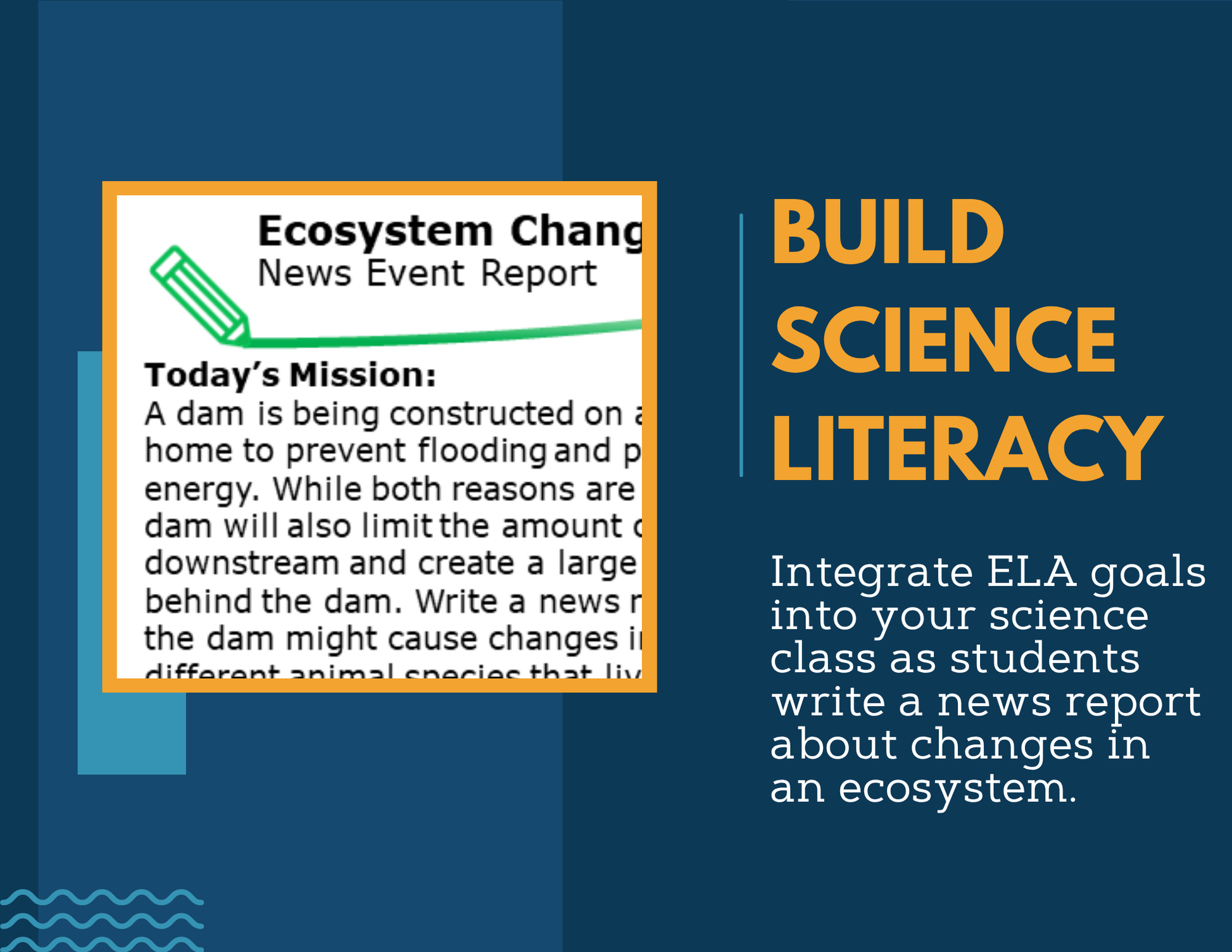 Writing Prompts - Ecosystem Changes - MS 6-8 NGSS