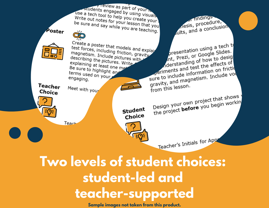 Biotic & Abiotic Interactions - Student Choice Projects, Gr 5, New TEKS 5.12A