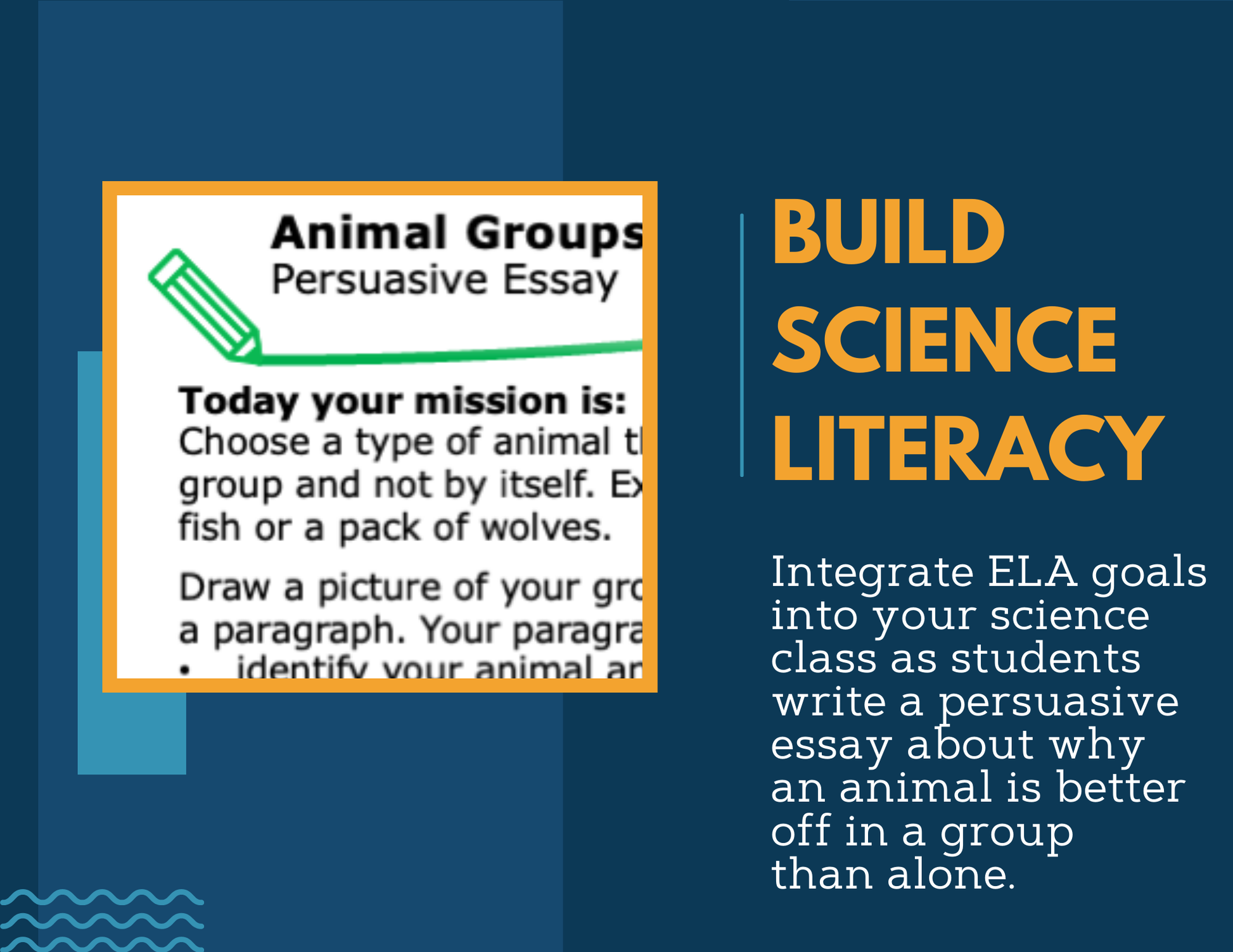 Writing Prompts - Animal Groups for Survival - 3rd Gr NGSS