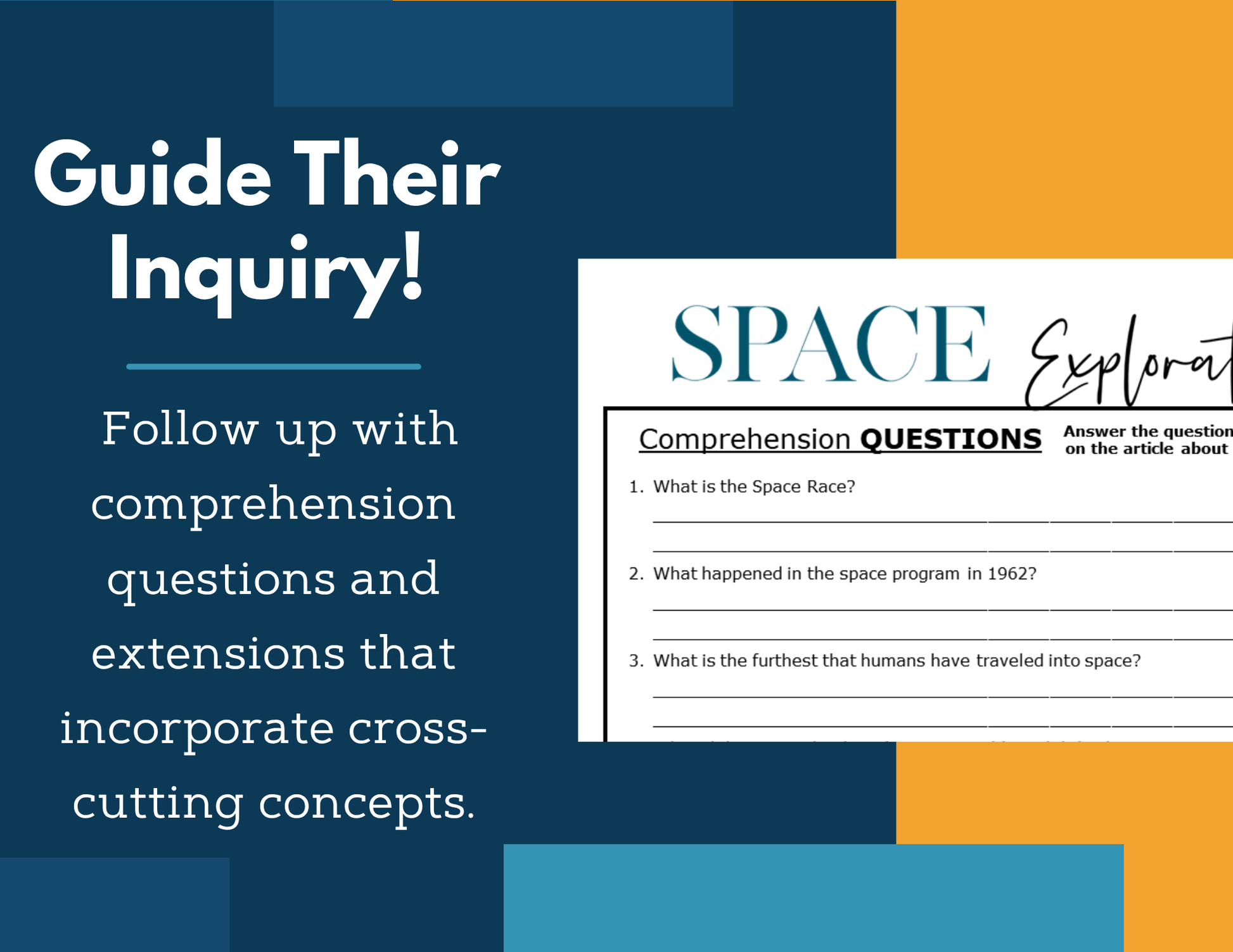 MS 6th 7th 8th Science Reading Comprehension Passages - VOL. 2 - Space Exploration