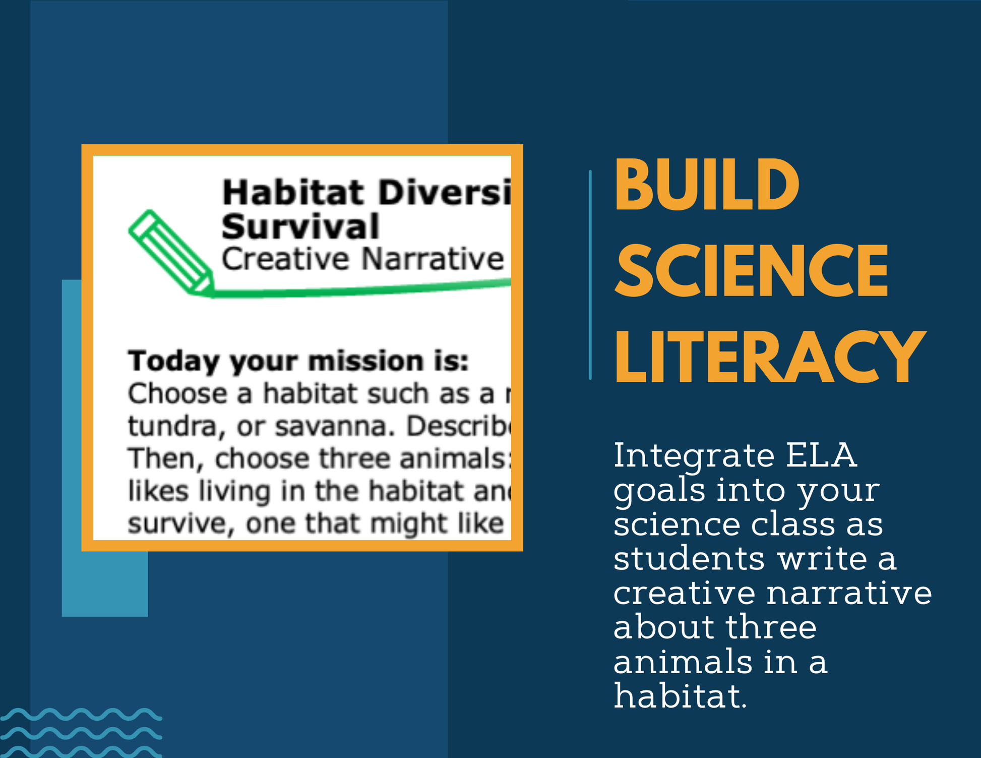 Writing Prompts - Habitat Diversity for Survival - 3rd Gr NGSS