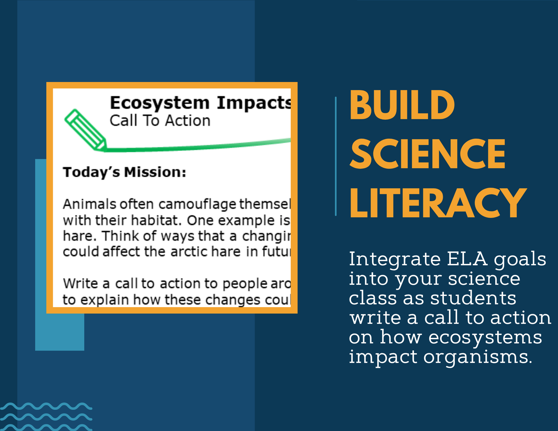 Writing Prompts - Ecosystem Impacts - MS 6-8