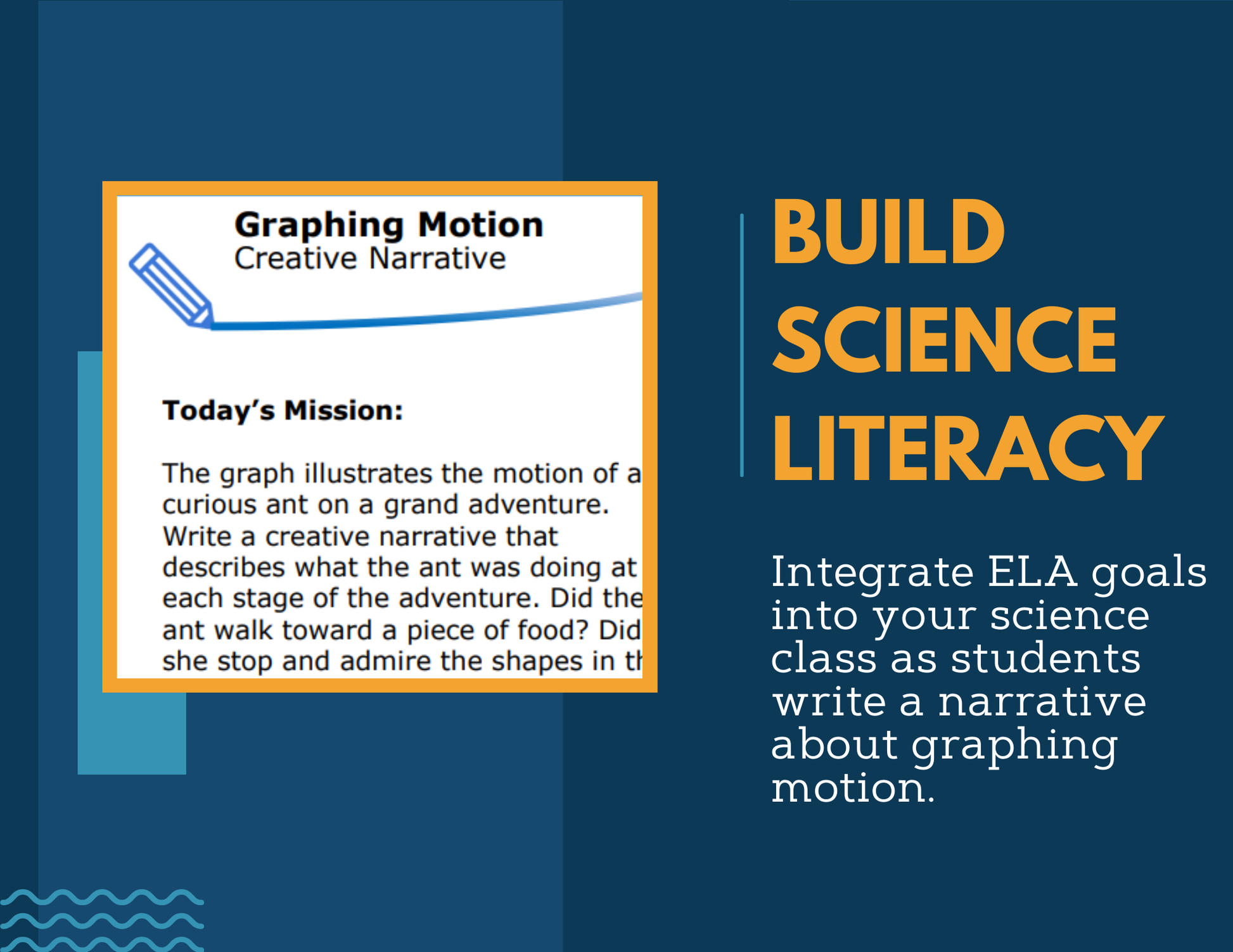 Writing Prompts - Graphing Motion - MS 6-8