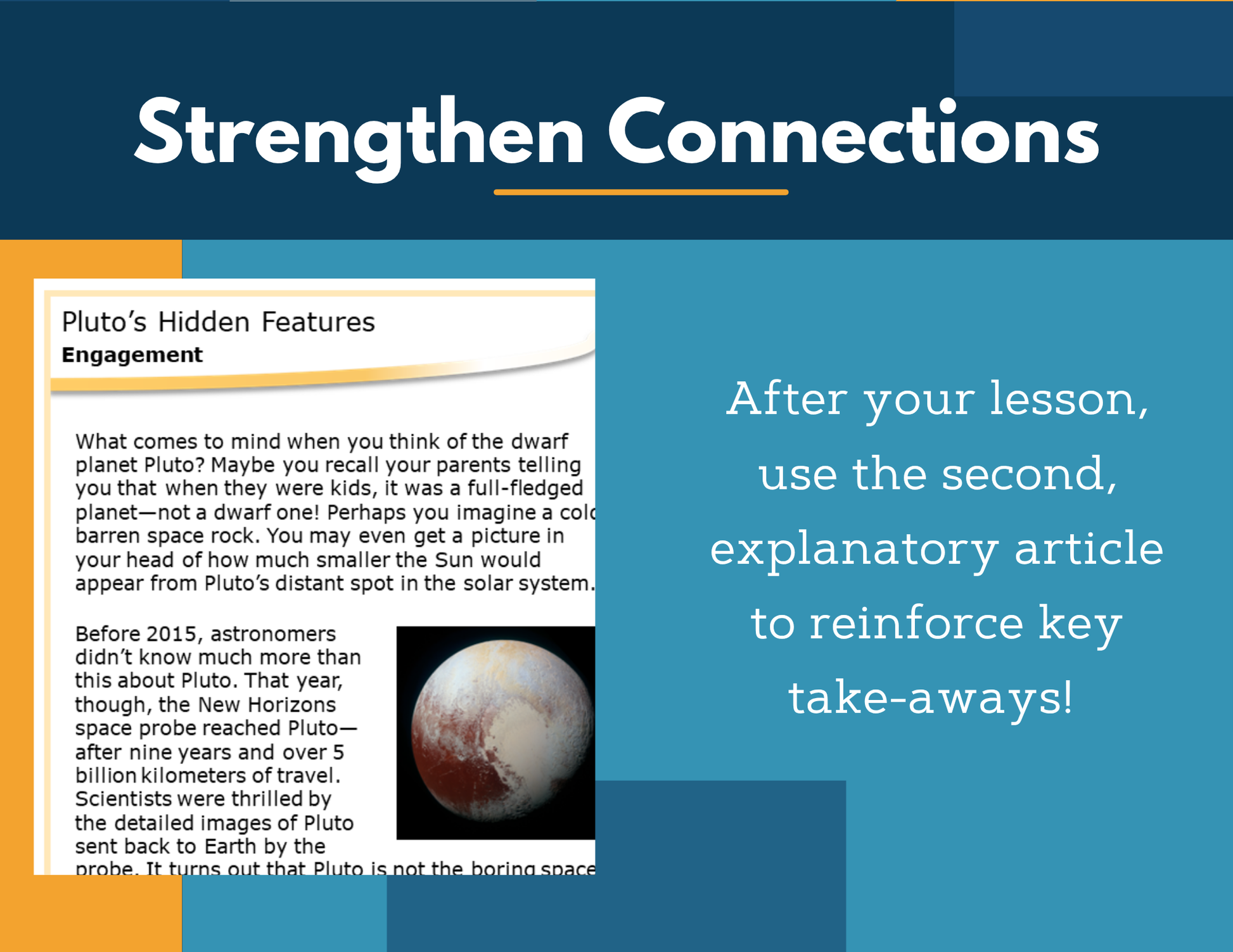 Amazing Anchors Planets of the Solar System (Pluto) - NGSS MS ESS1-3