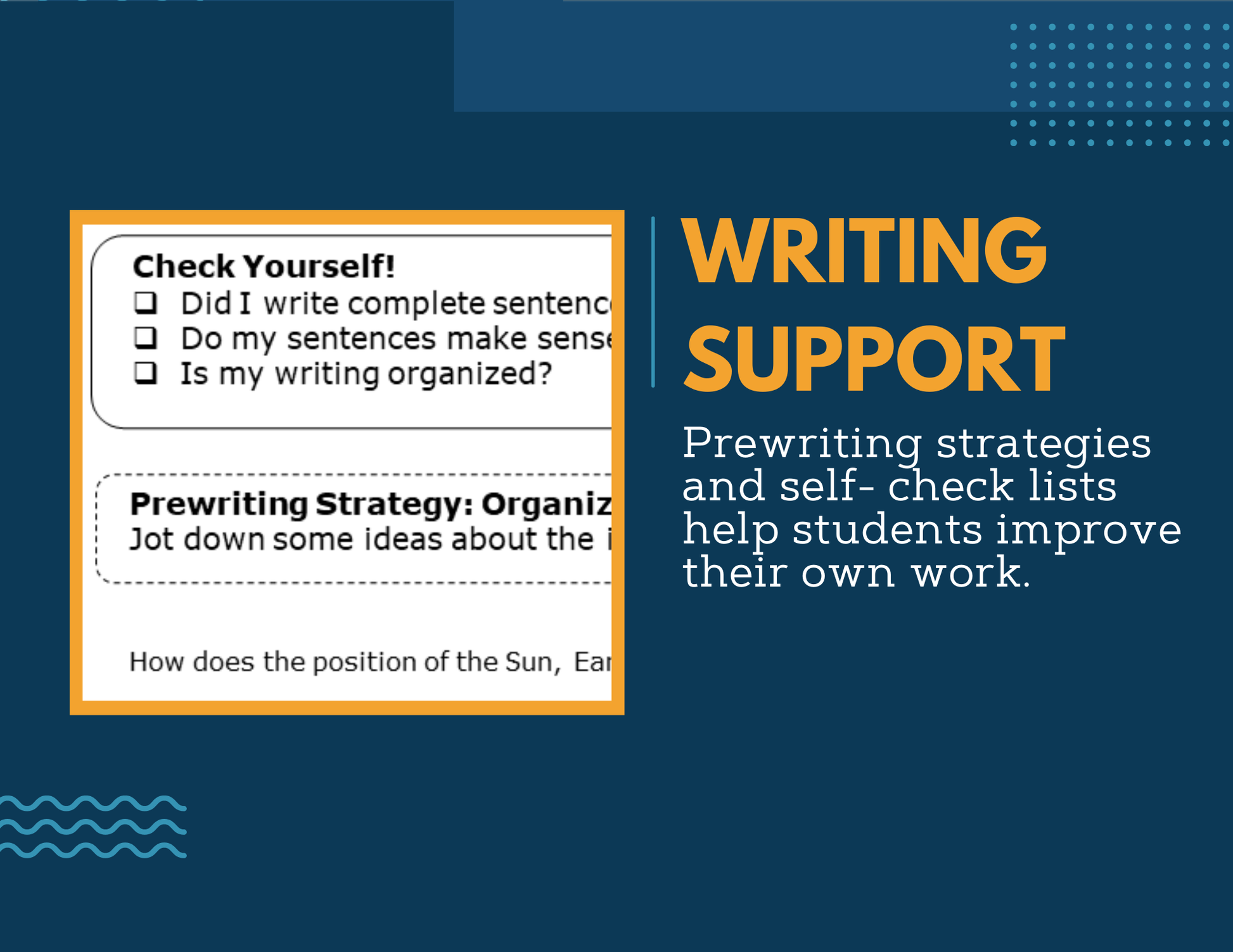 Writing Prompts - Earth - Sun - Moon System - MS 6-8 NGSS