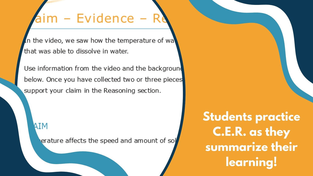 Borax Crystal Star - Spangler Video Worksheets with CER