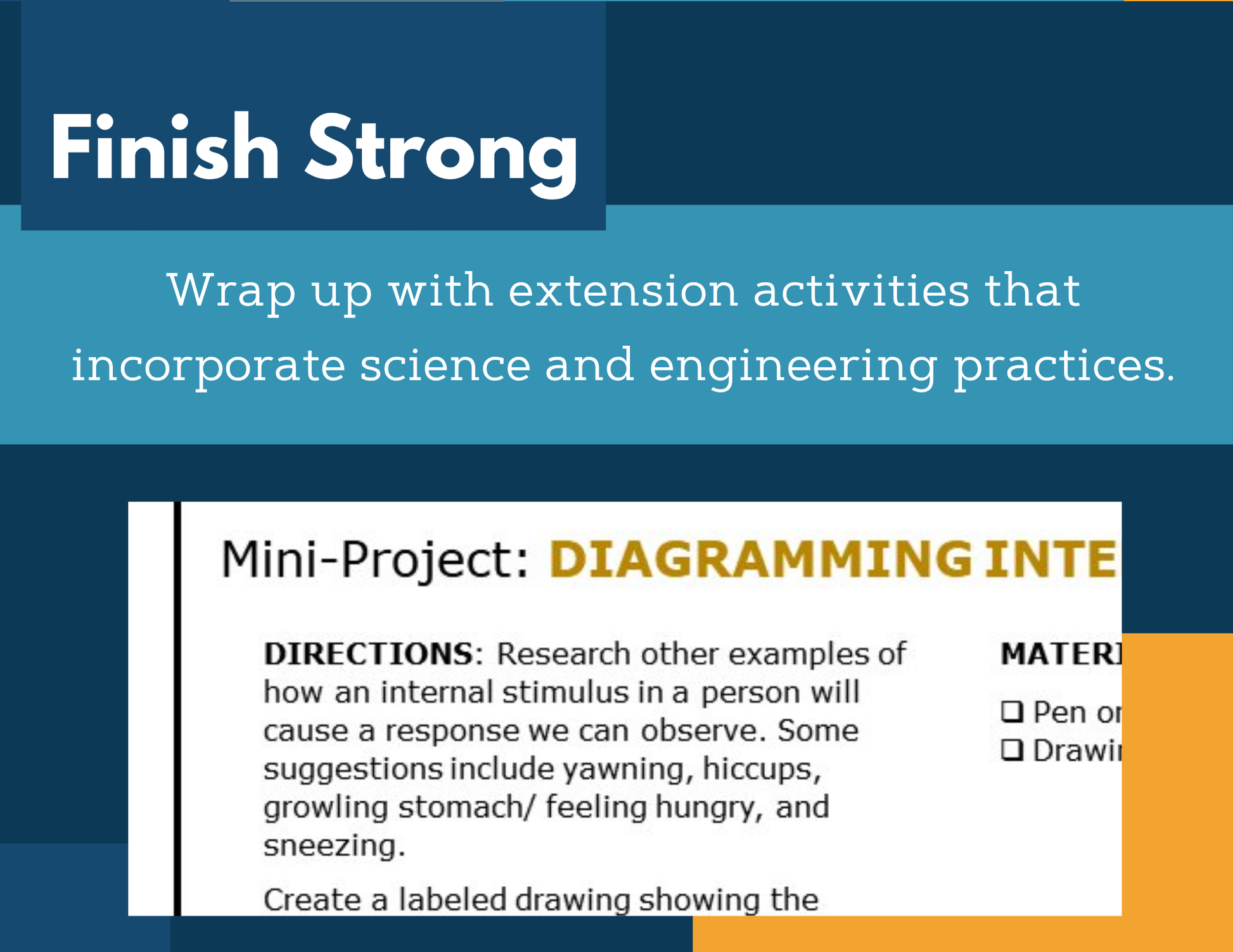 MS 6th 7th 8th Science Reading Comprehension Passages - VOL. 3 - What is an Internal Stimulus