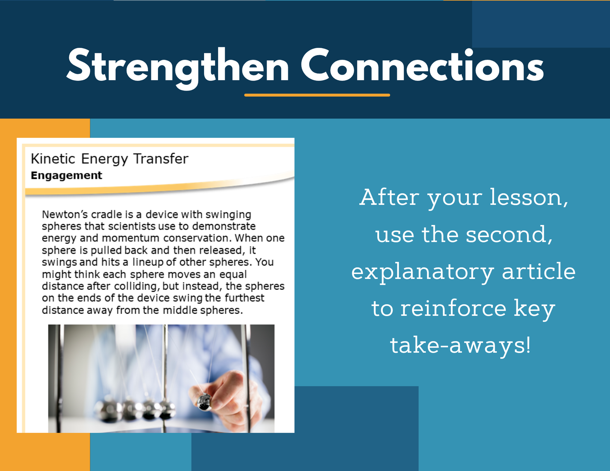 Amazing Anchors Kinetic Energy Transfer - NGSS MS PS3-5