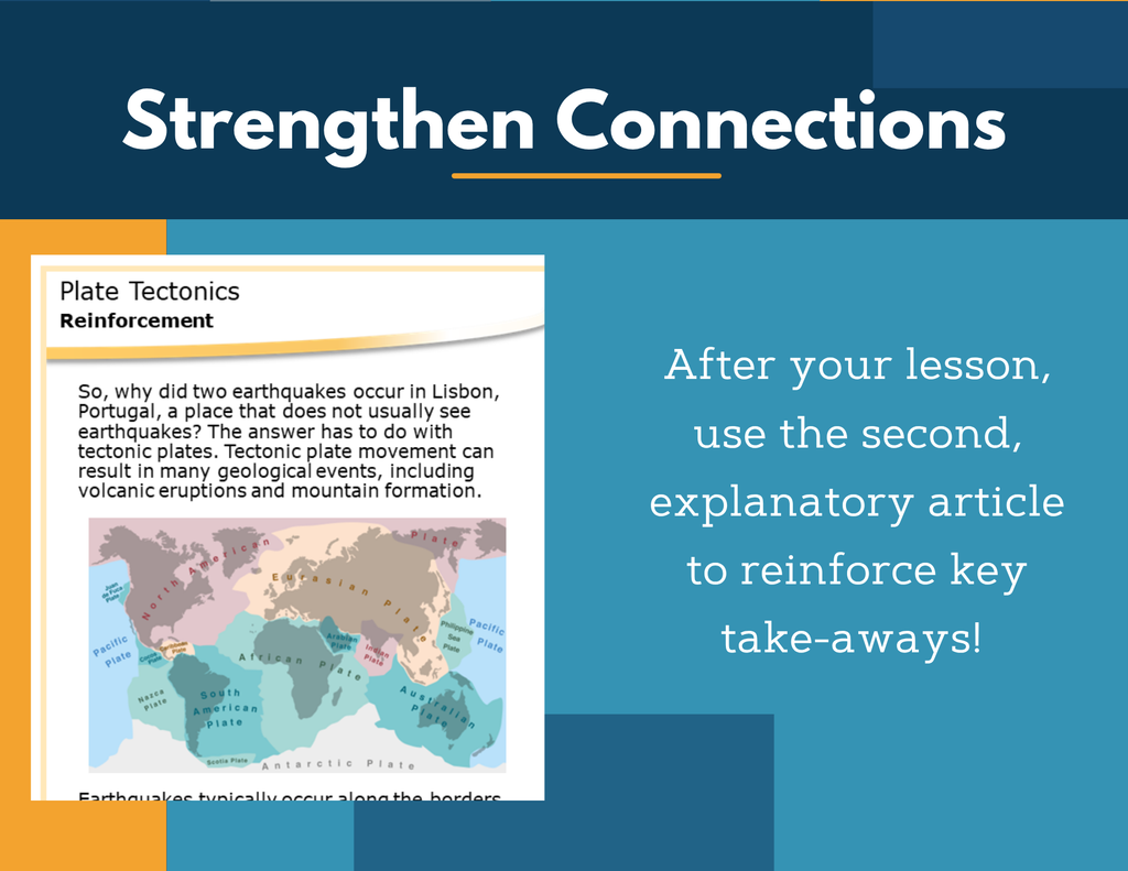 Amazing Anchors Plate Tectonics - MS 6-8