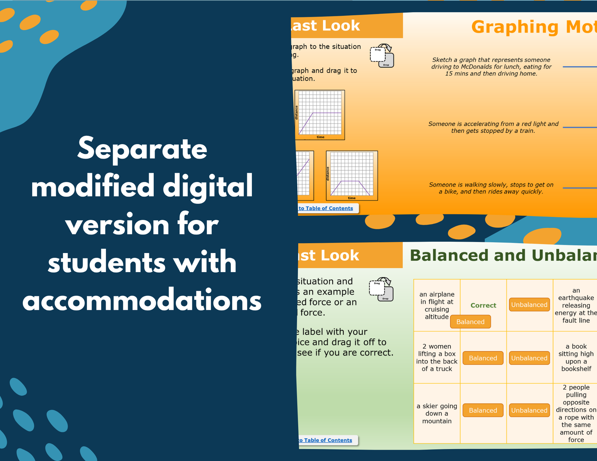 Force & Motion Interactive Notebook Pages - Digital & Print INB - MS 6-8