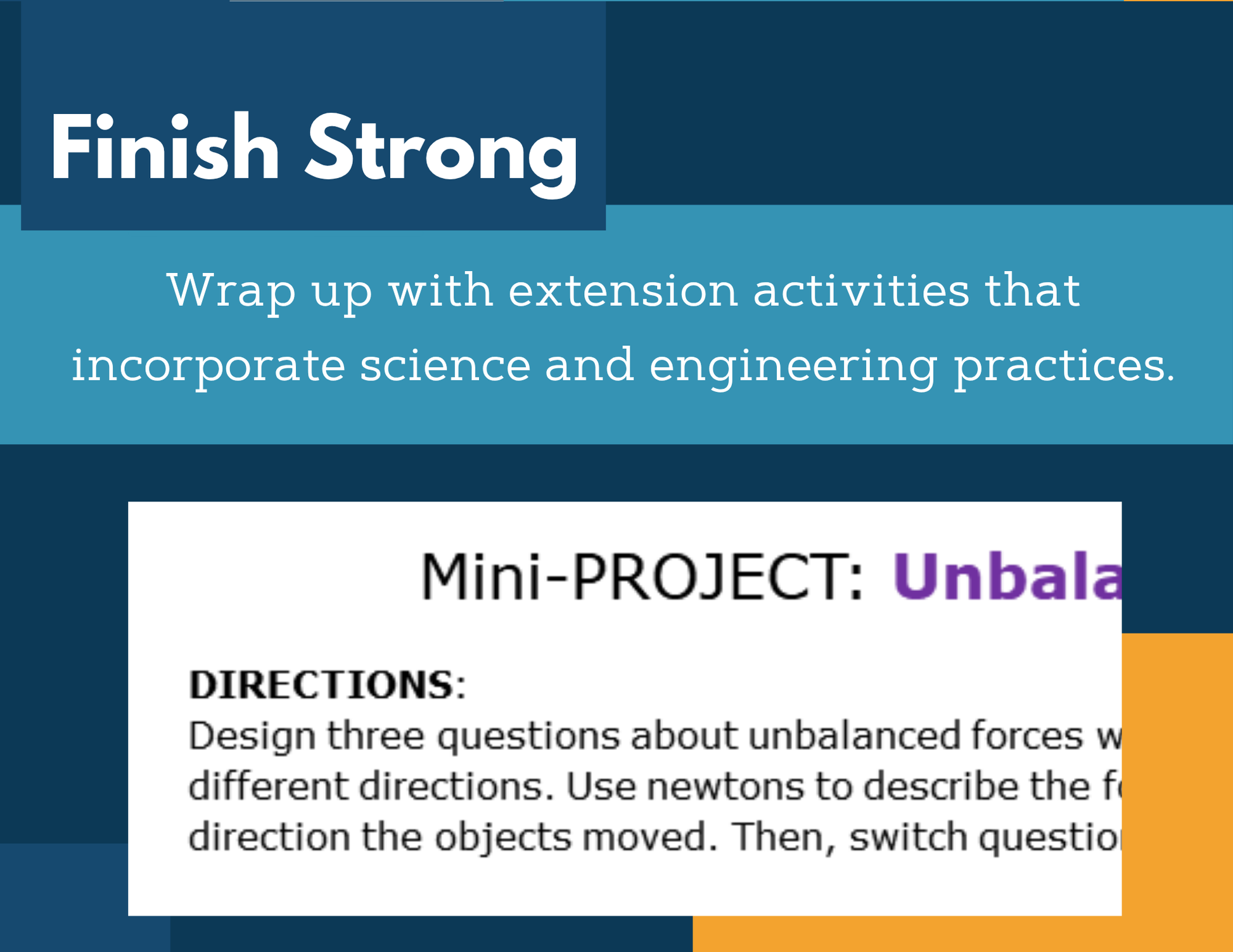 MS 6th 7th 8th Science Reading Comprehension Passages - VOL. 4 - Unbalanced Forces Change Motion