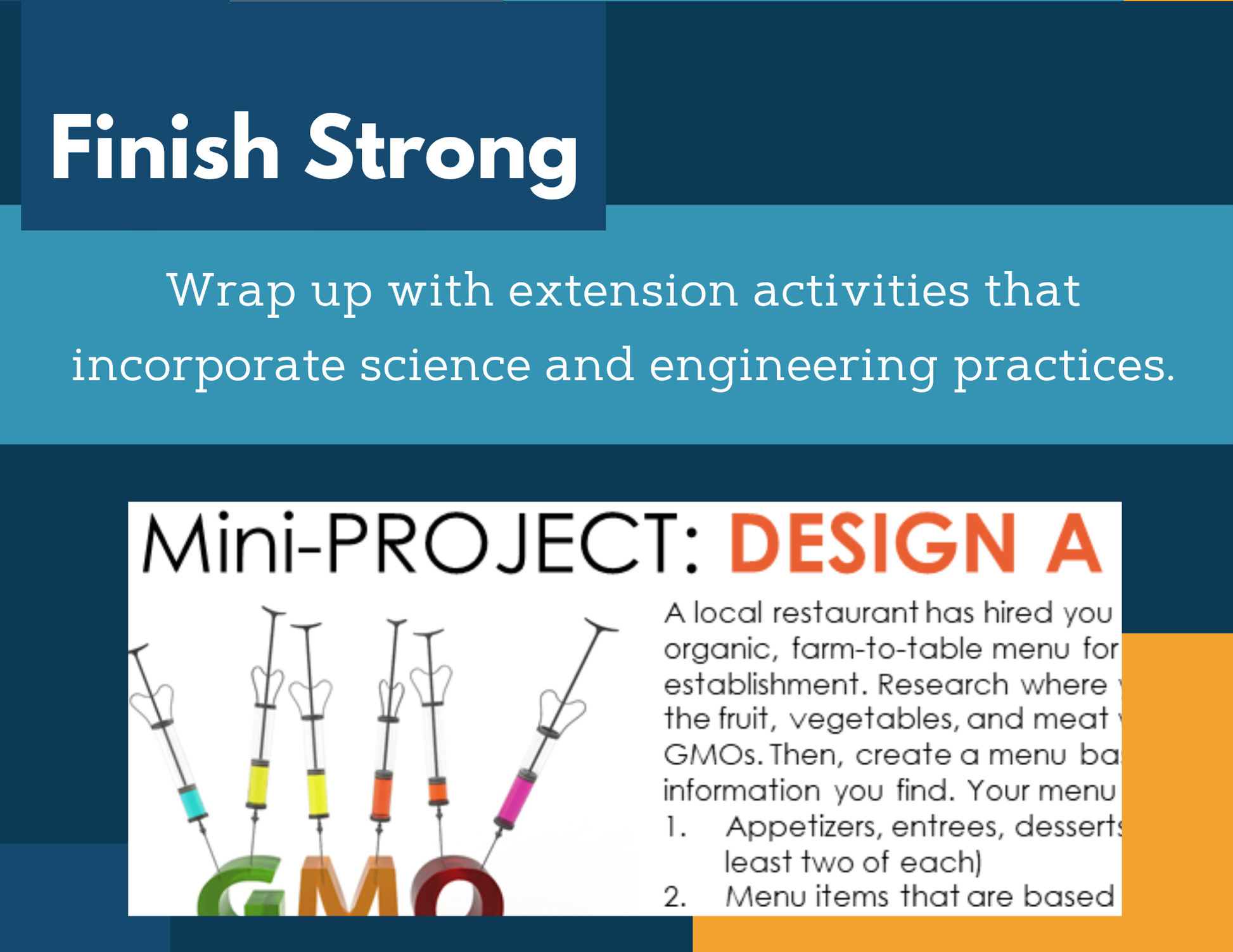 MS 6th 7th 8th Science Reading Comprehension Passages - Genetically Modified
