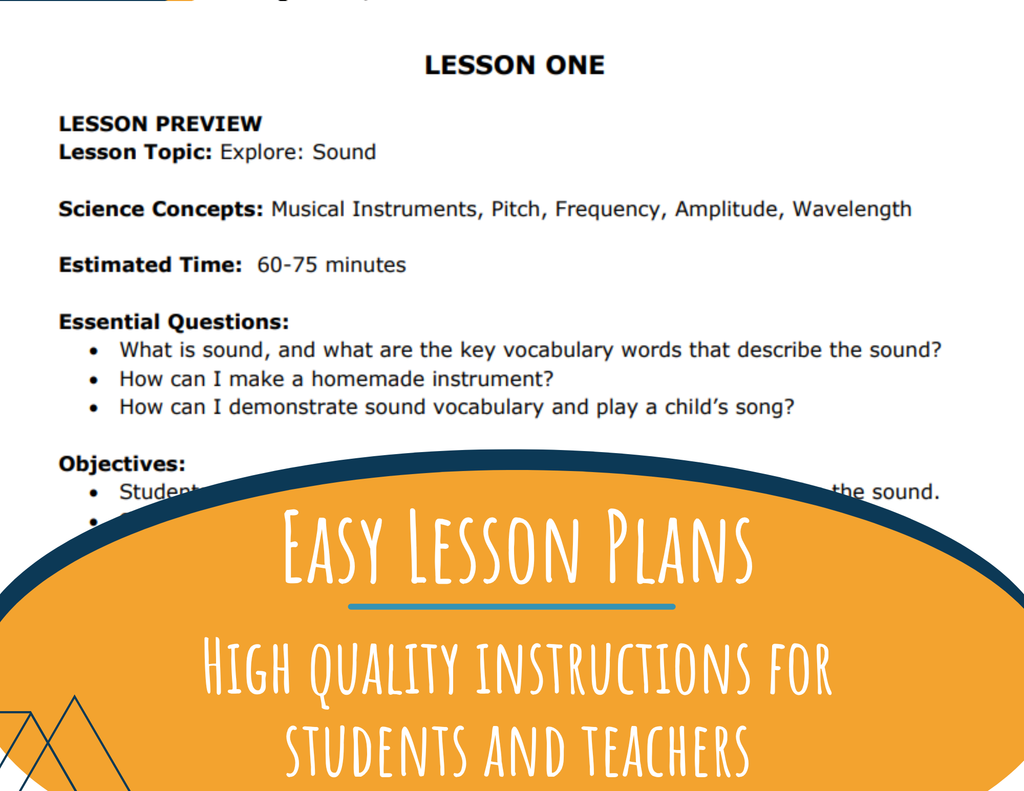 STEM Challenge - Project Face the Music - Build Musical Instruments