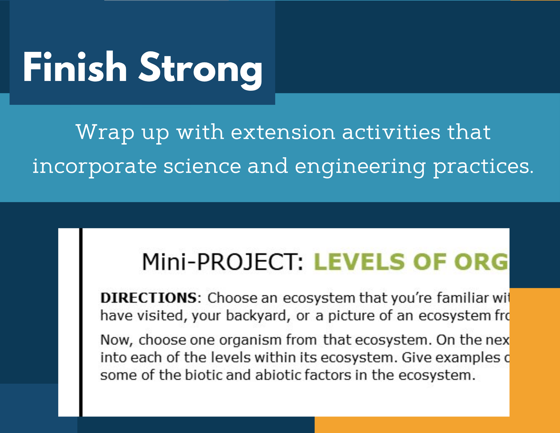 MS 6th 7th 8th Science Reading Comprehension Passages - VOL. 3 - Ecosystem Organizational Levels