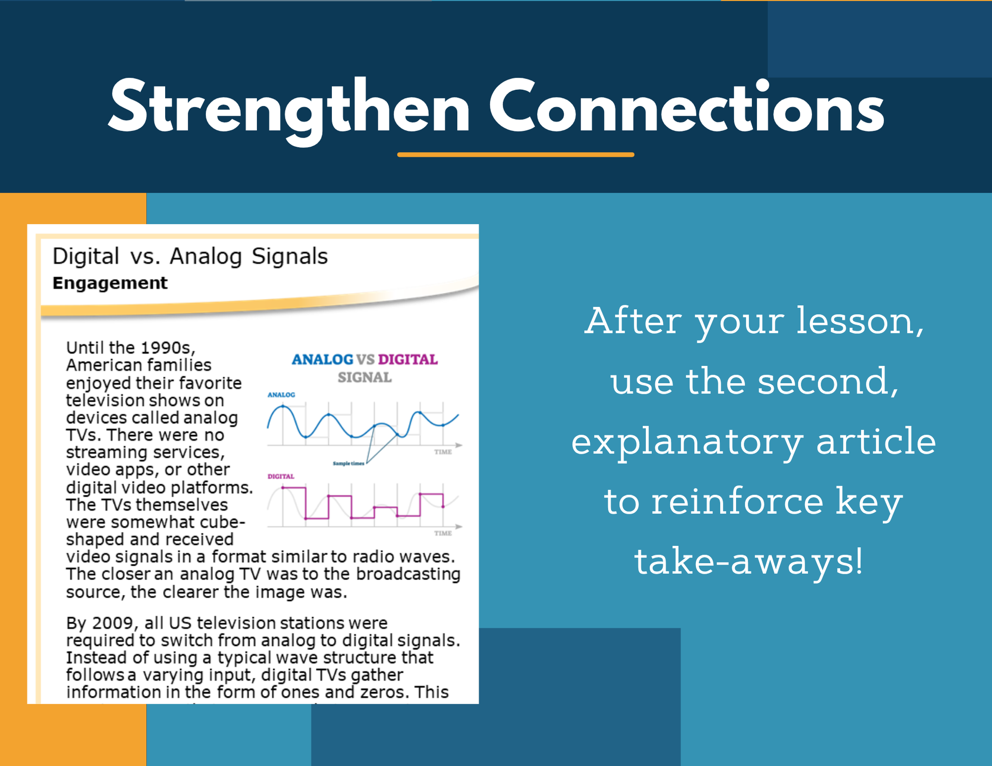 Amazing Anchors - Digital vs Analog Signals - NGSS MS PS4-3