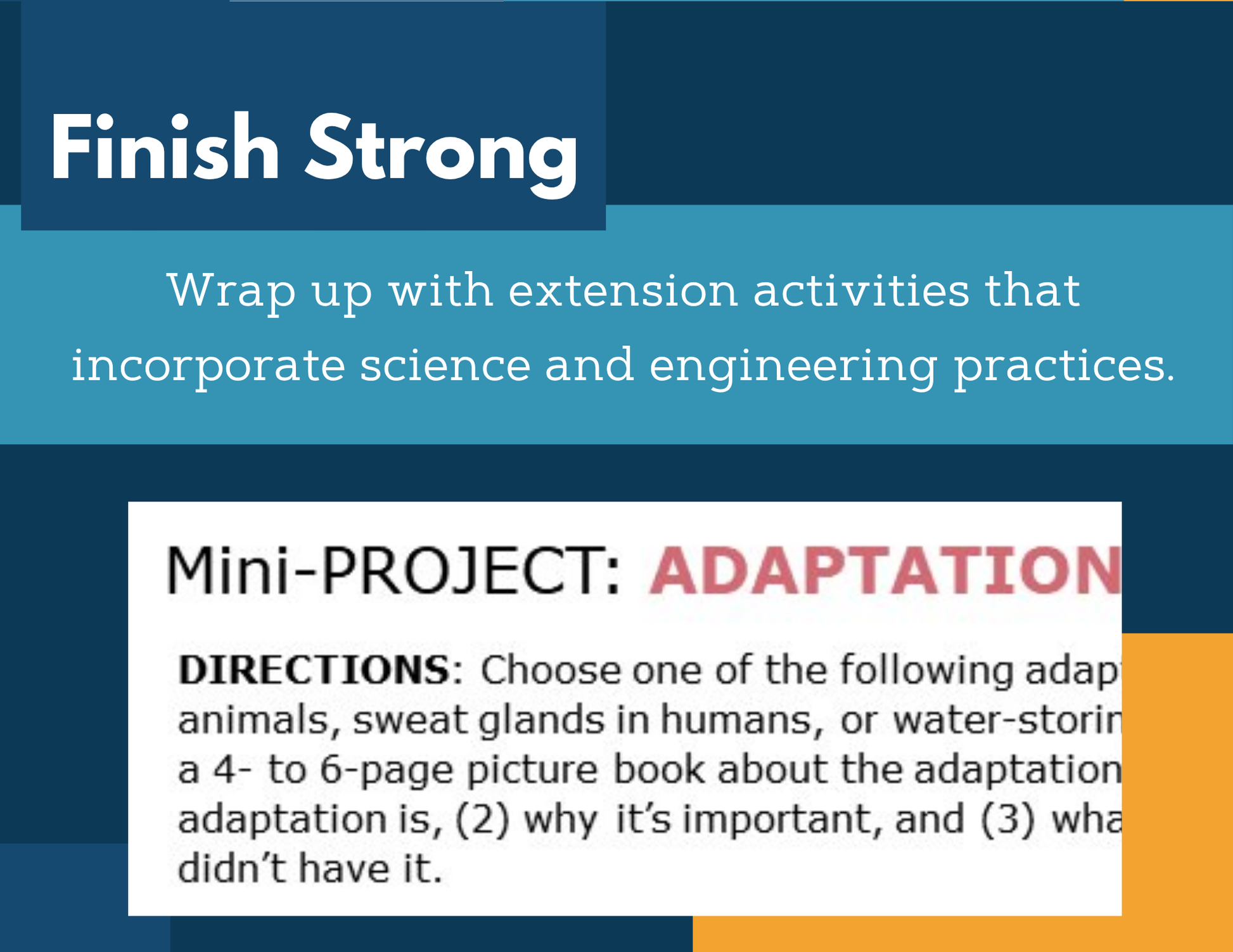MS 6th 7th 8th Science Reading Comprehension Passages - VOL. 3 - Adaptations