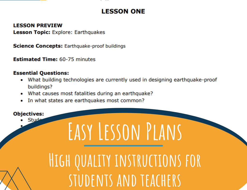 STEM Challenge - Project Seismic Catastrophe - Design an Earthquake Proof Home