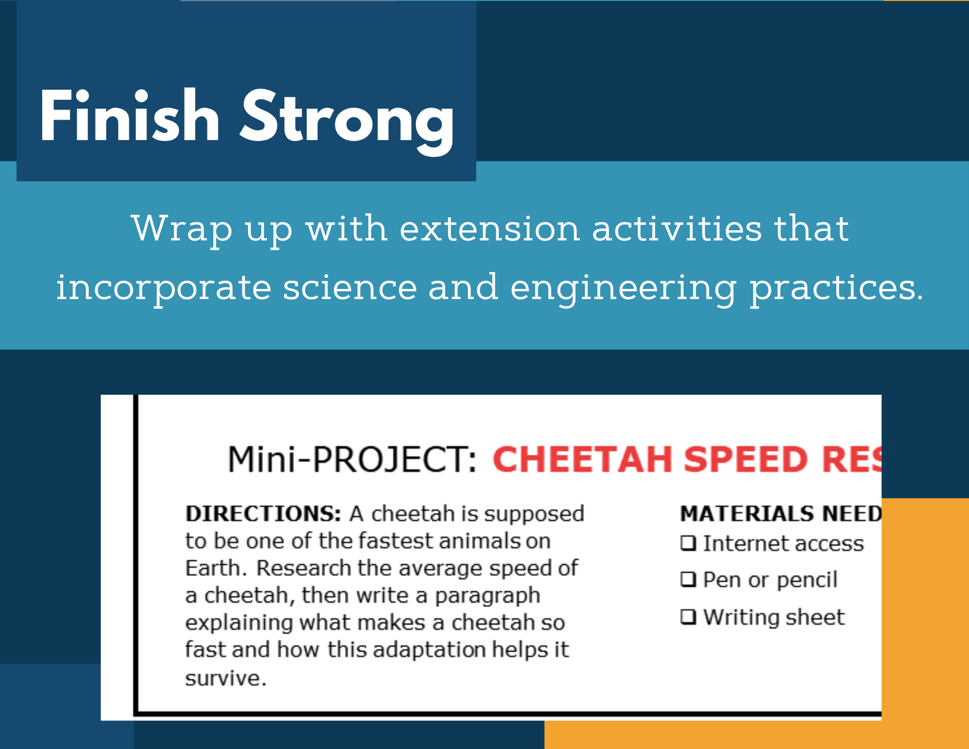 MS 6th 7th 8th Science Reading Comprehension Passages - VOL. 4 - Average Speed