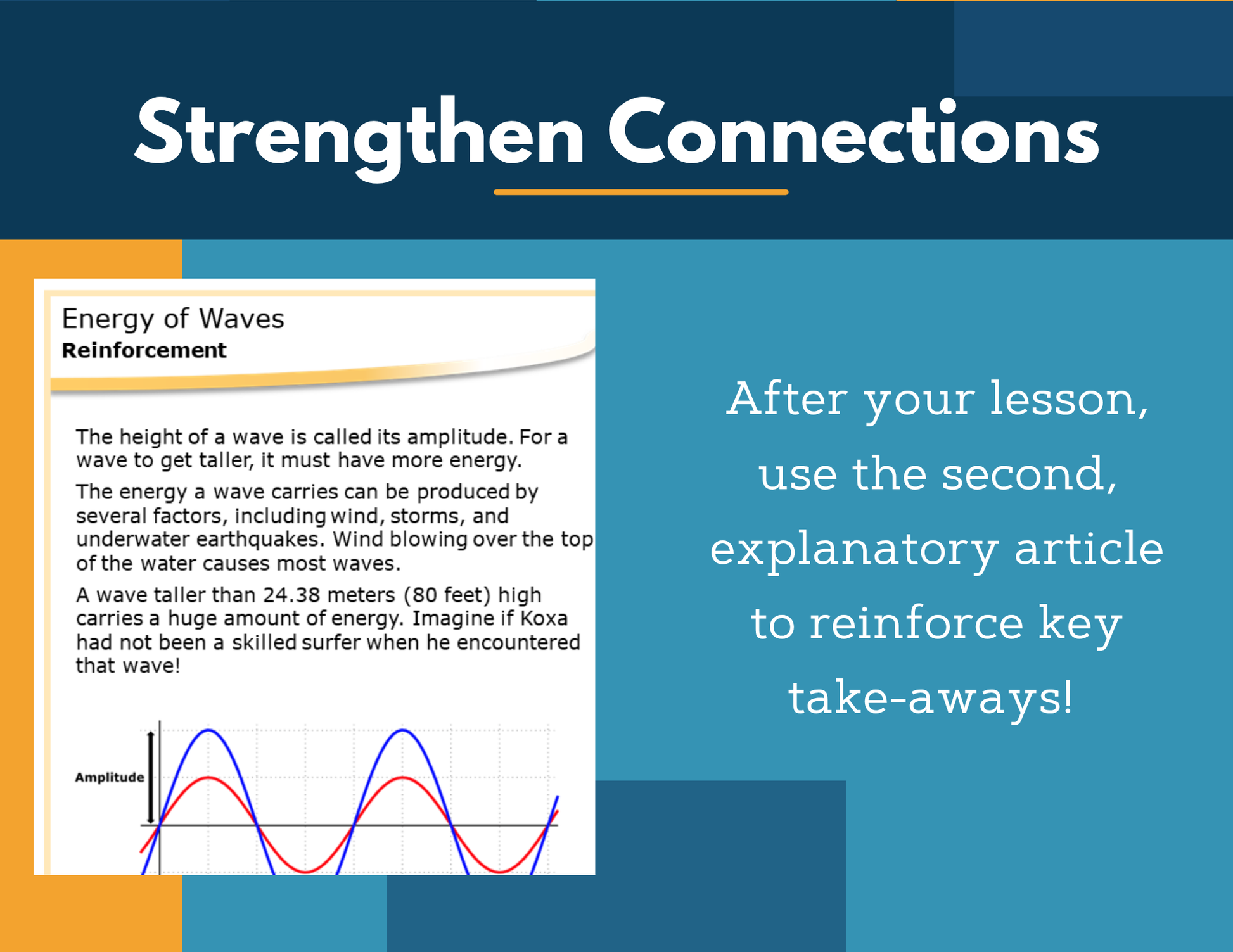 Amazing Anchors Waves & Energy - NGSS MS PS4-1