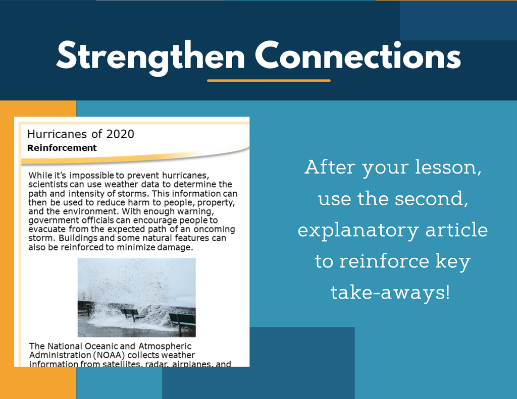 Amazing Anchors Forecast Catastrophic Events (Hurricanes of 2020) - NGSS MS ESS3-2